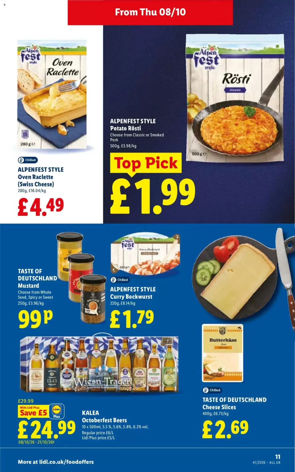 Lidl offers valid from 08/10/2026 - Page 13.