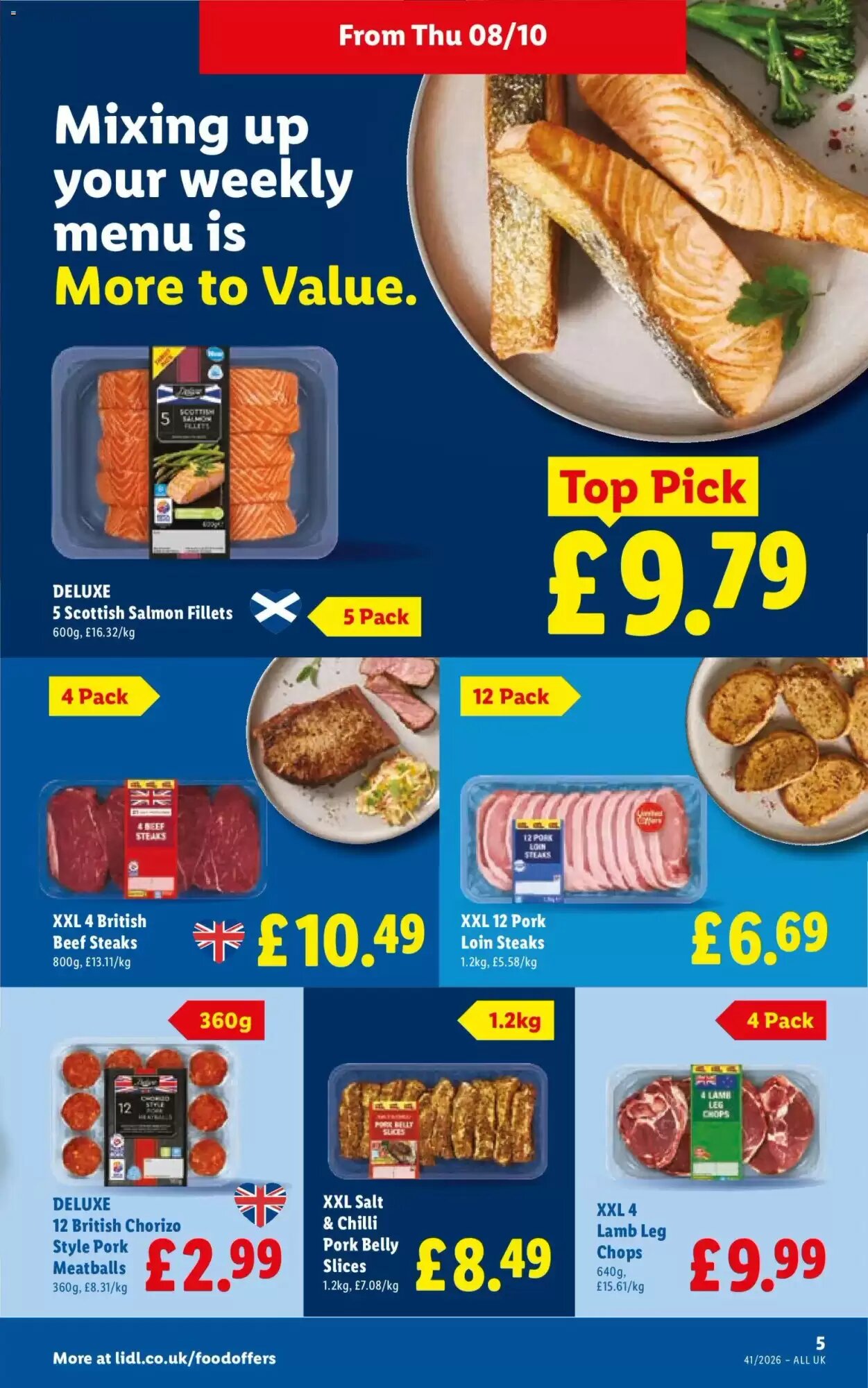 Lidl offers valid from 08/10/2026 - Page 5.