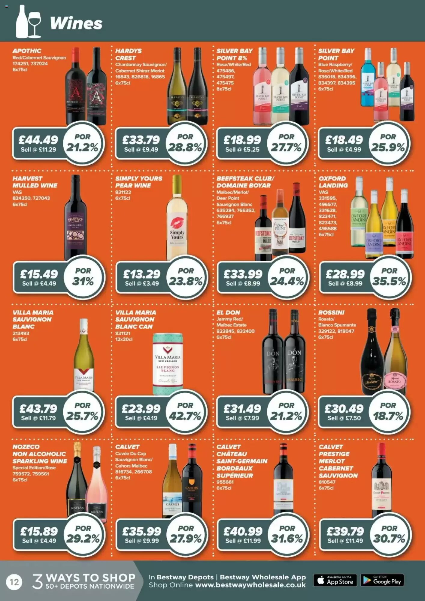 Bestway offers valid from 09/10/2026 - Page 12.