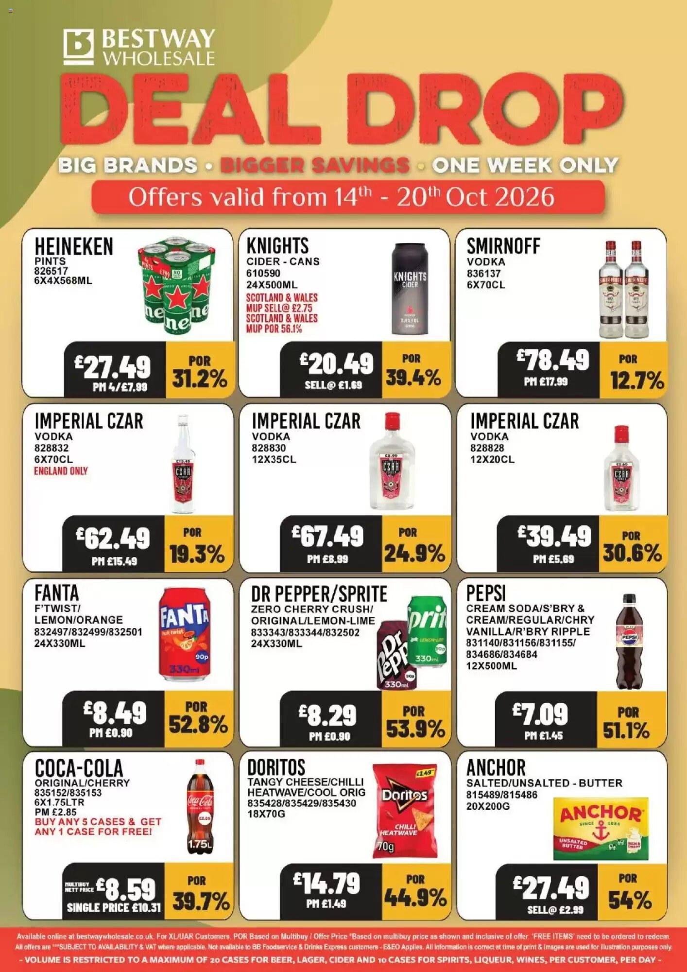 Bestway offers valid from 14/10/2026 - Page 1.