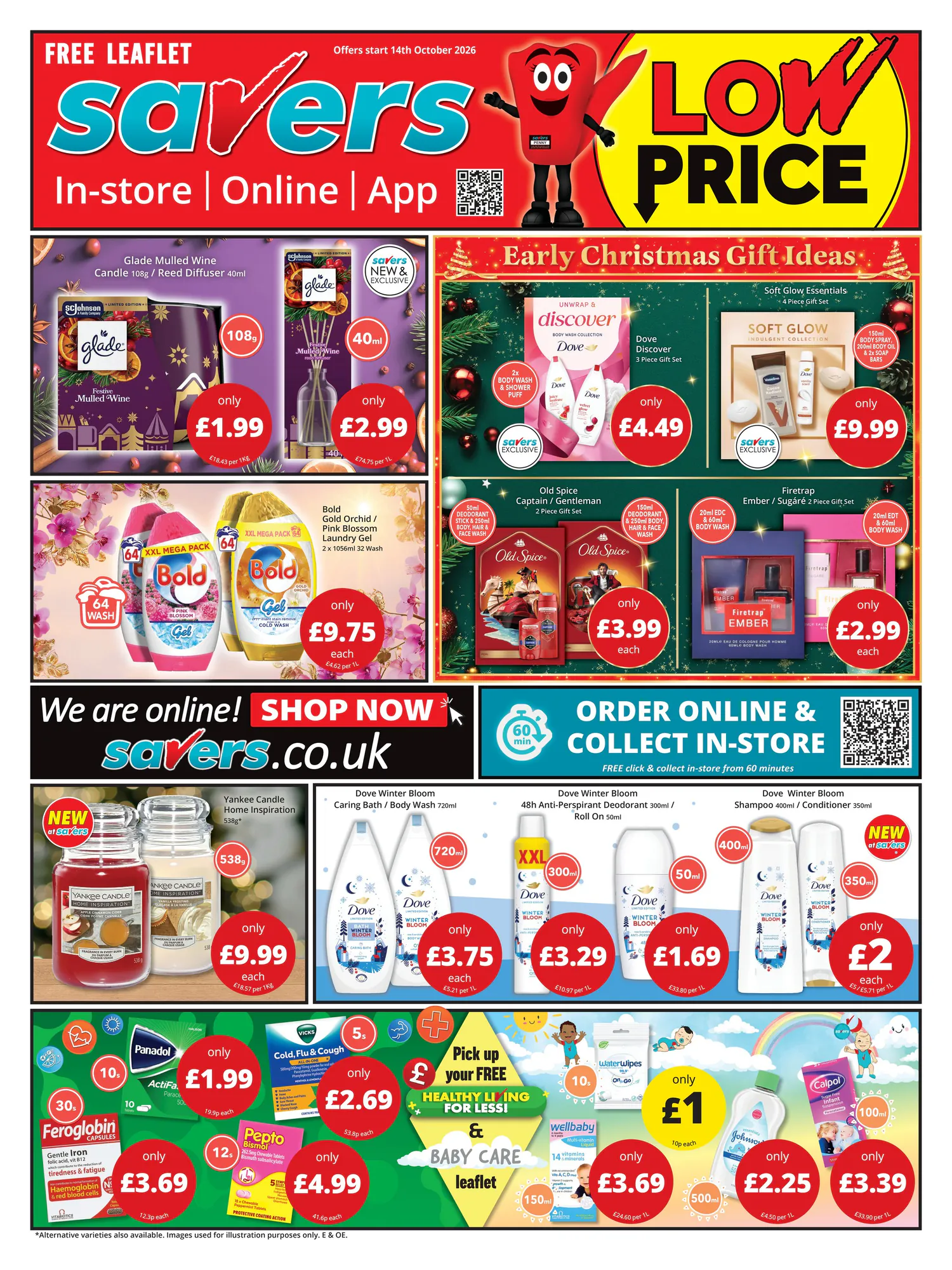 Savers offers valid from 14/10/2026 - Page 1.