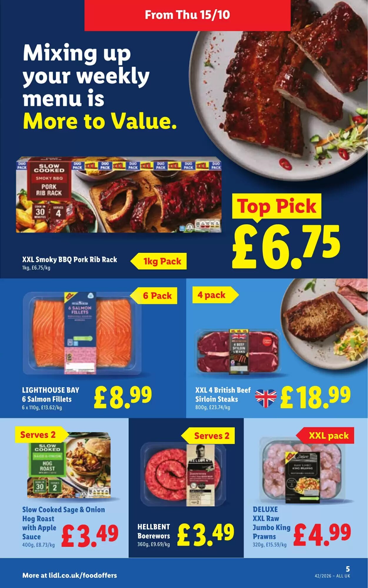 Lidl offers valid from 15/10/2026 - Page 5.