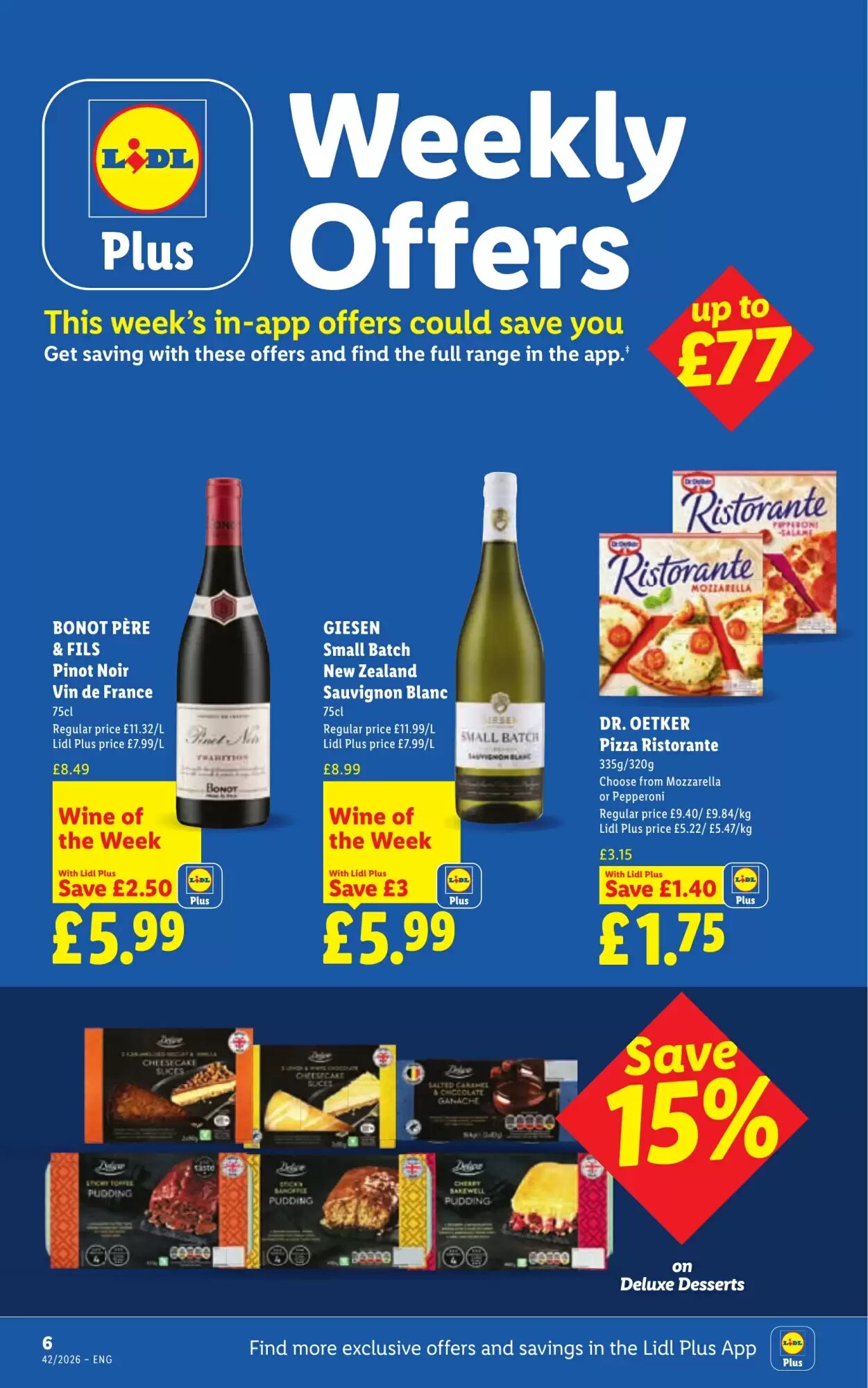 Lidl offers valid from 15/10/2026 - Page 6.