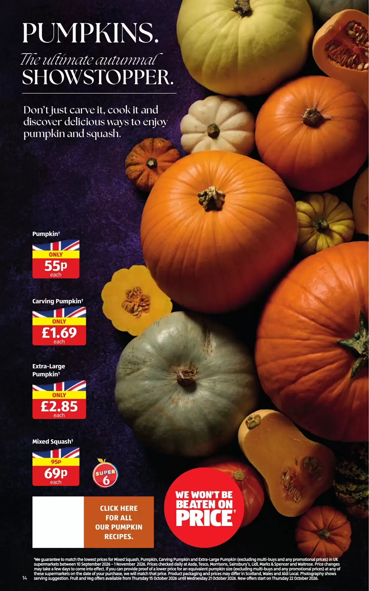 Aldi offers valid from 15/10/2026 - Page 14.