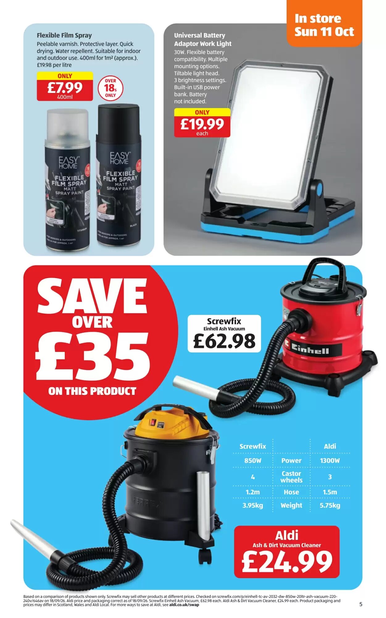 Aldi offers valid from 15/10/2026 - Page 5.