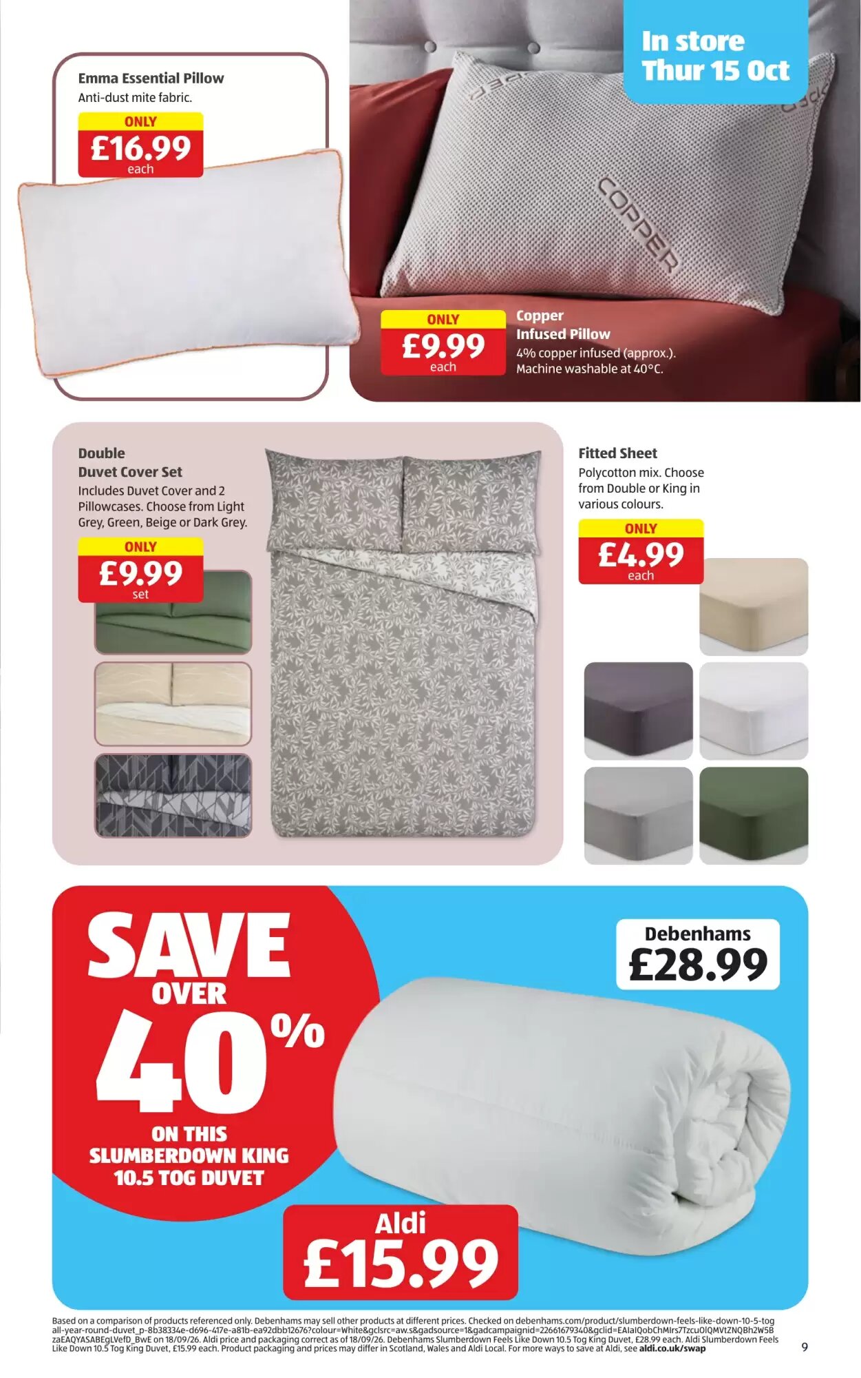 Aldi offers valid from 15/10/2026 - Page 9.