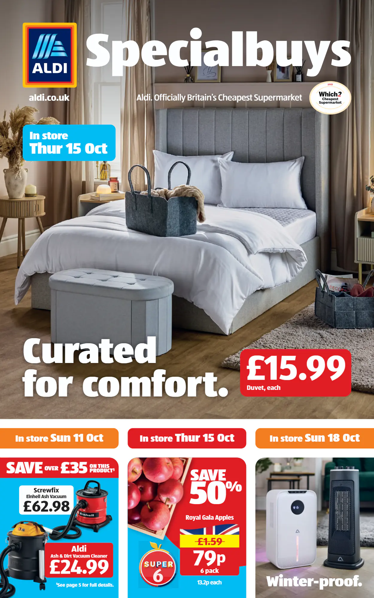 Aldi offers valid from 15/10/2026 - Page 1.