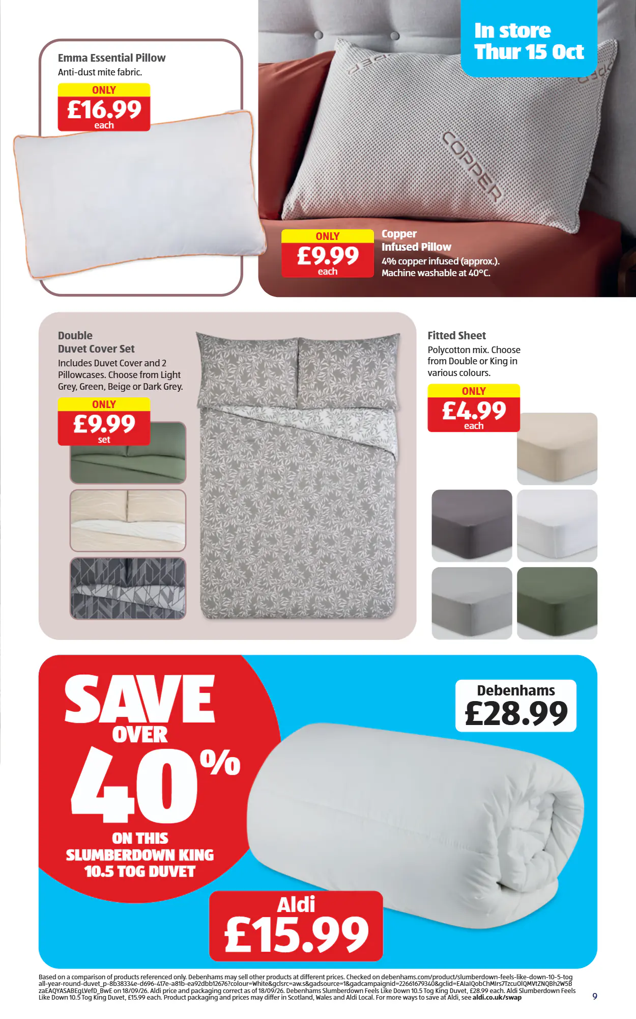 Aldi offers valid from 15/10/2026 - Page 9.