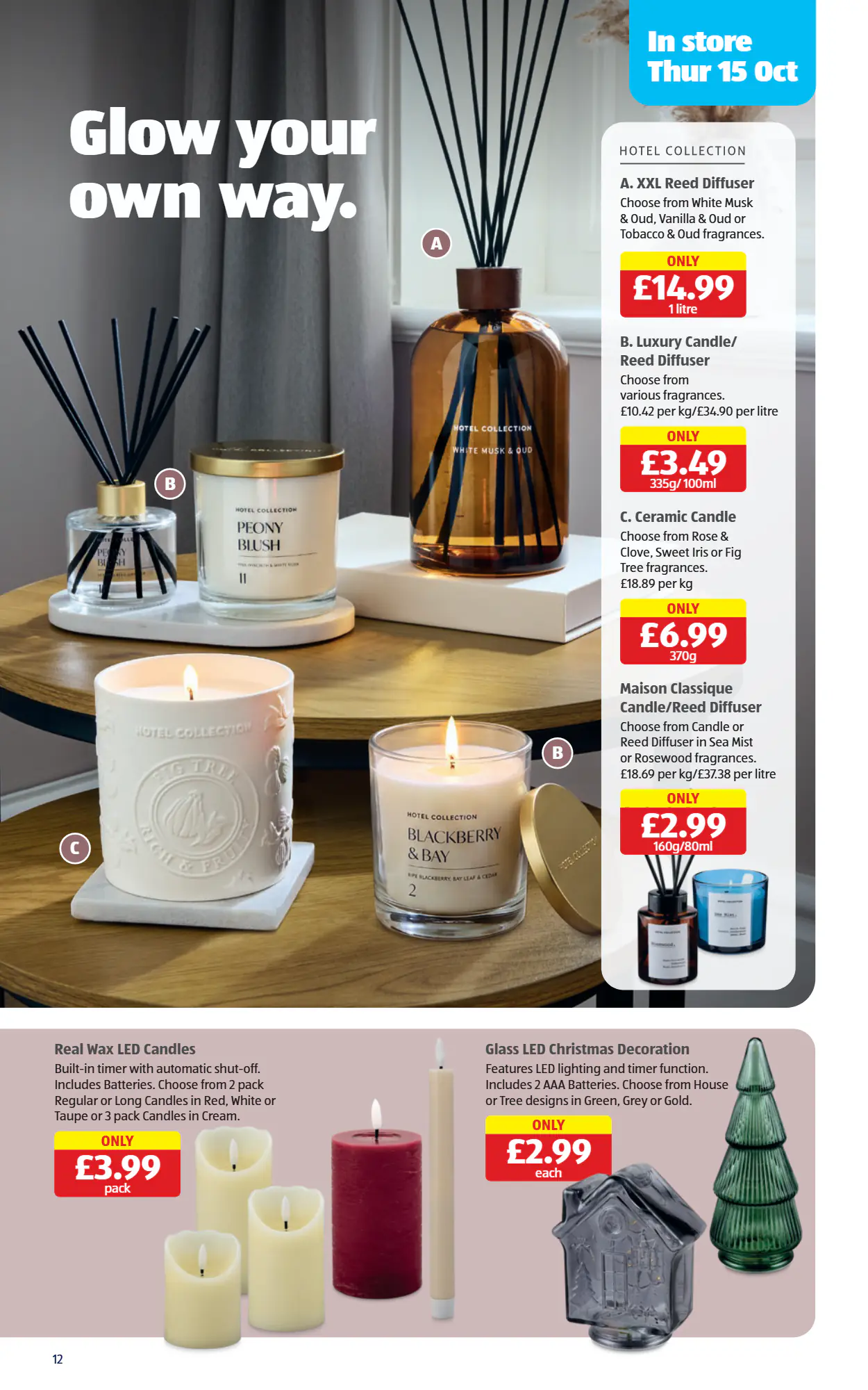 Aldi offers valid from 15/10/2026 - Page 12.