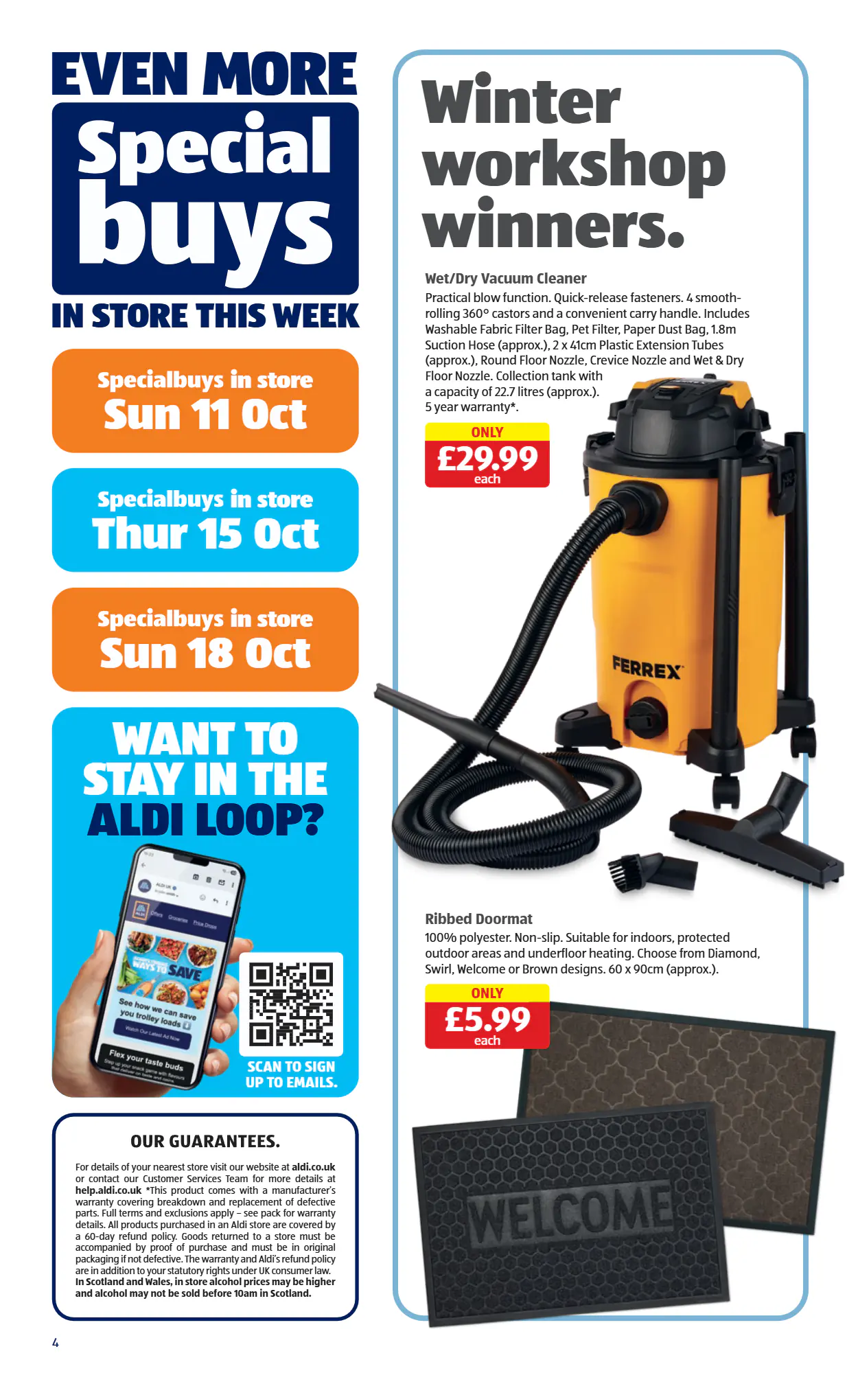 Aldi offers valid from 15/10/2026 - Page 4.