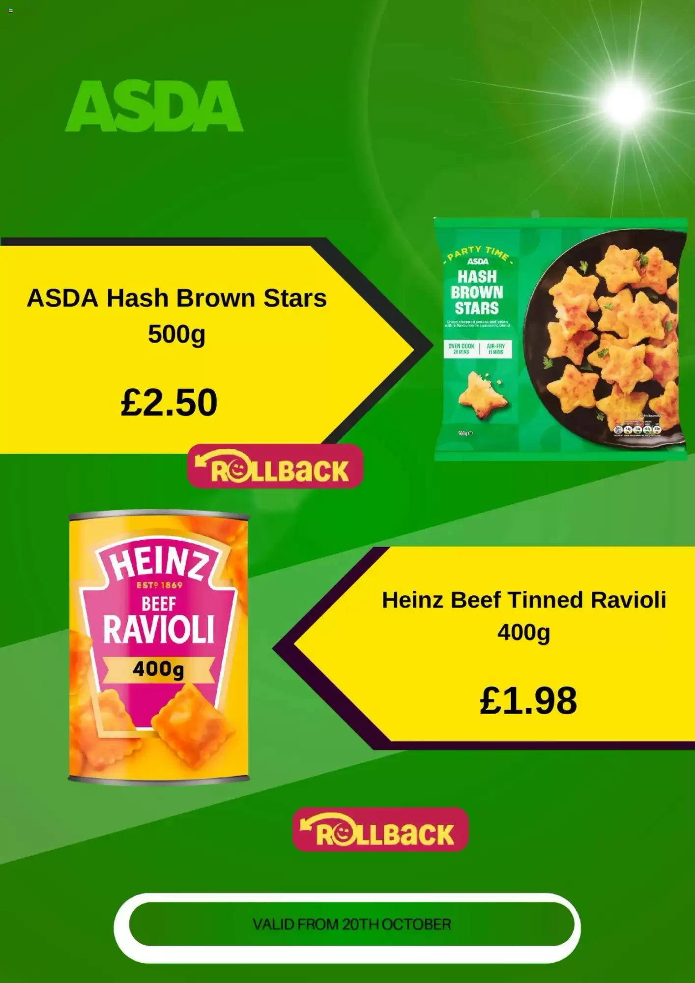 Asda offers valid from 20/10/2026 - Page 4.