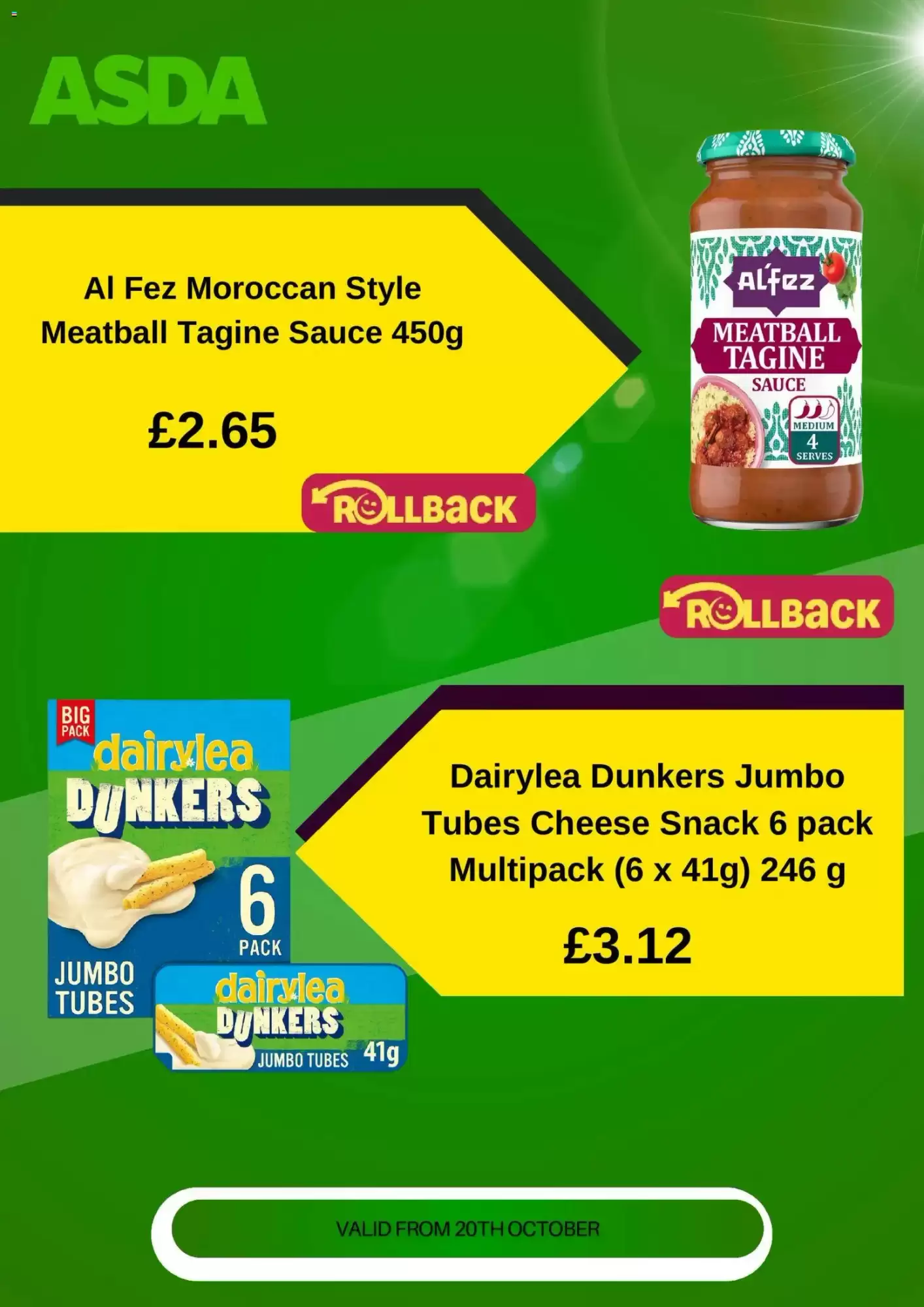 Asda offers valid from 20/10/2026 - Page 5.