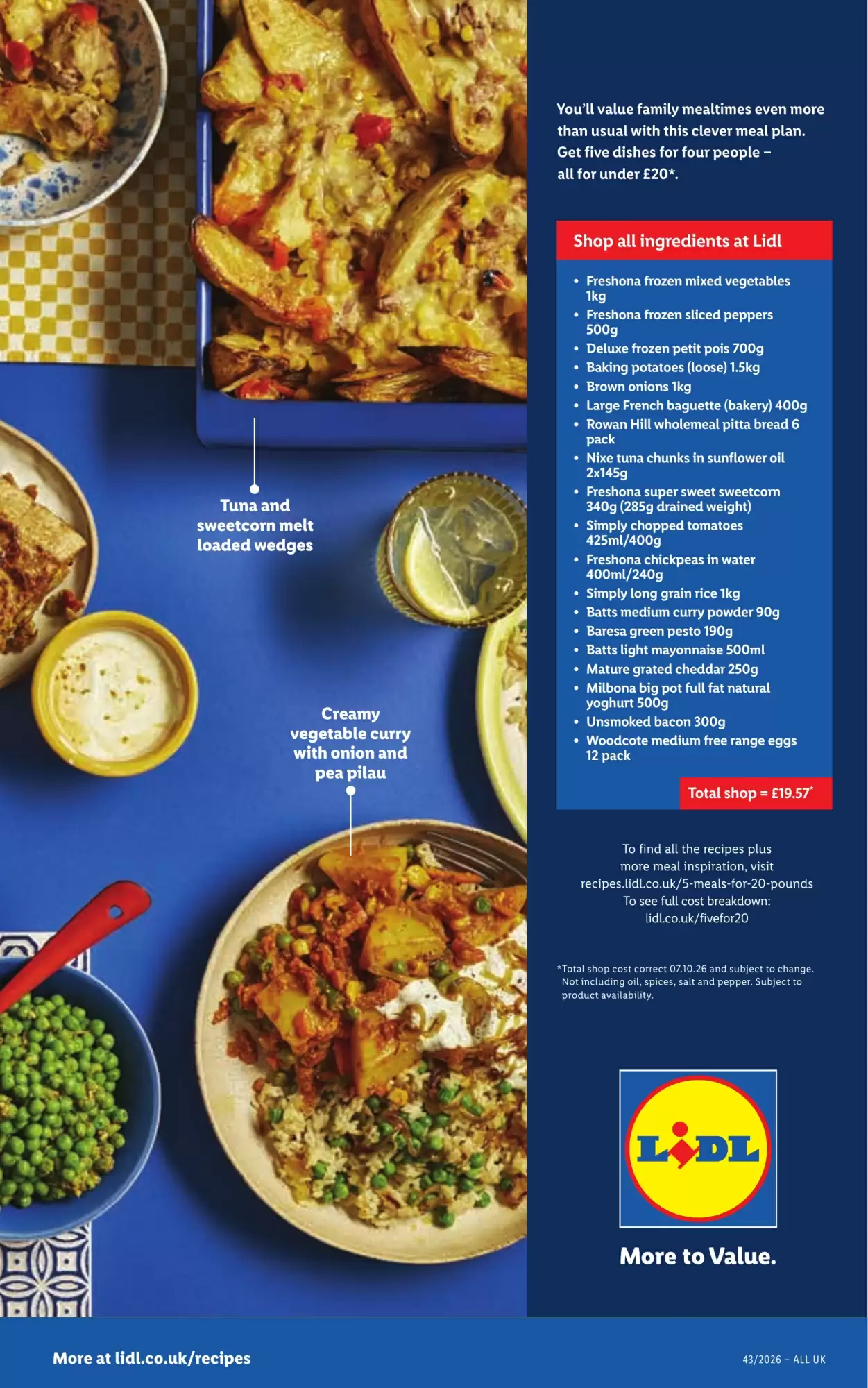 Lidl offers valid from 22/10/2026 - Page 13.