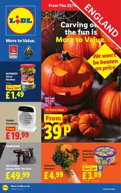 Lidl offers valid from 22/10/2026