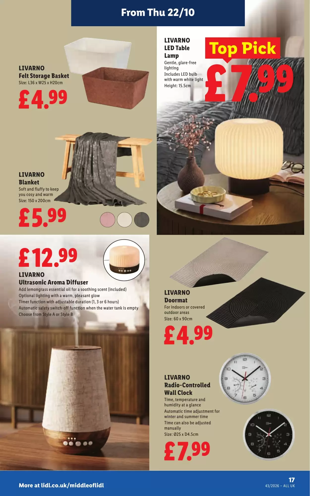 Lidl offers valid from 22/10/2026 - Page 21.