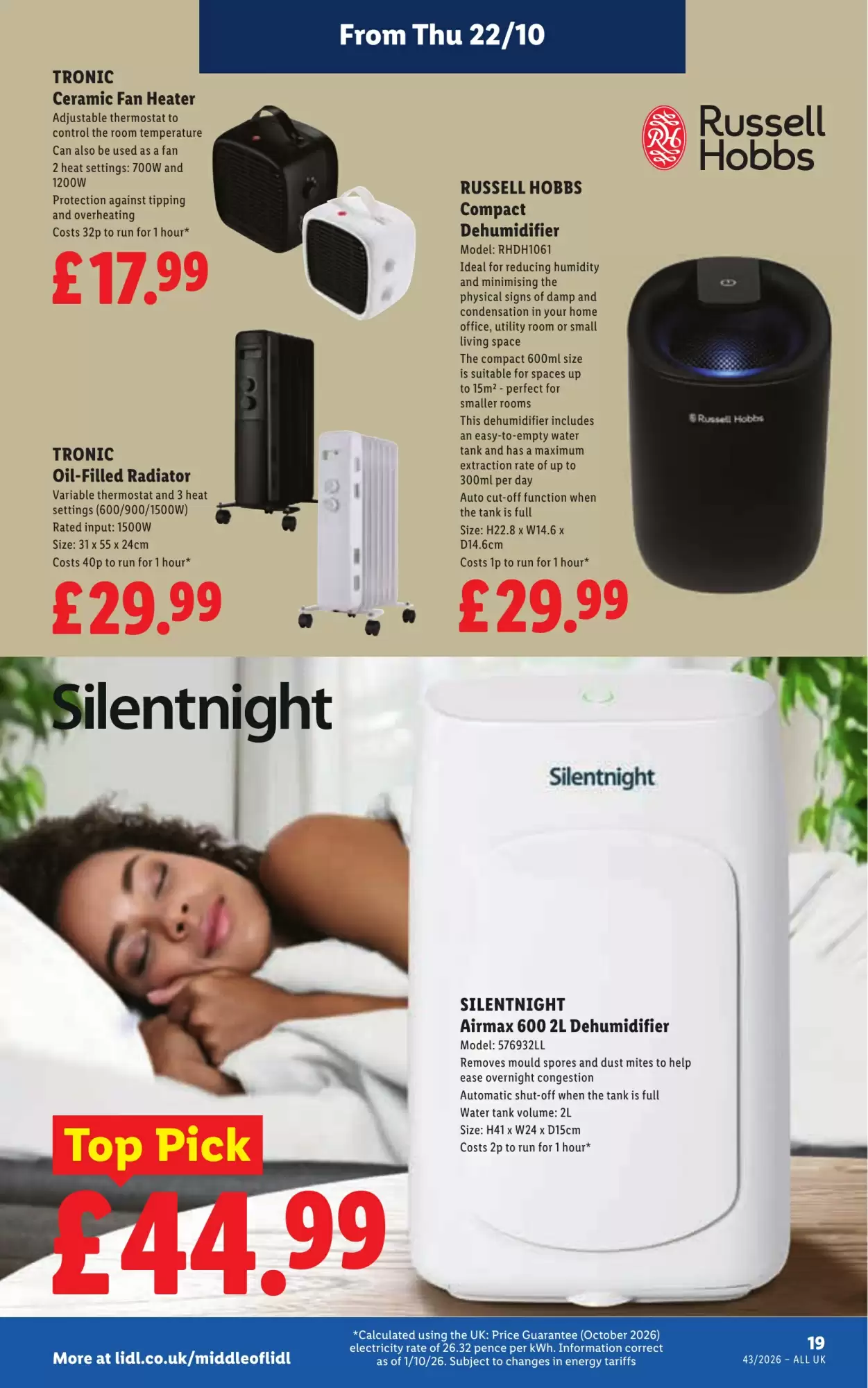 Lidl offers valid from 22/10/2026 - Page 23.