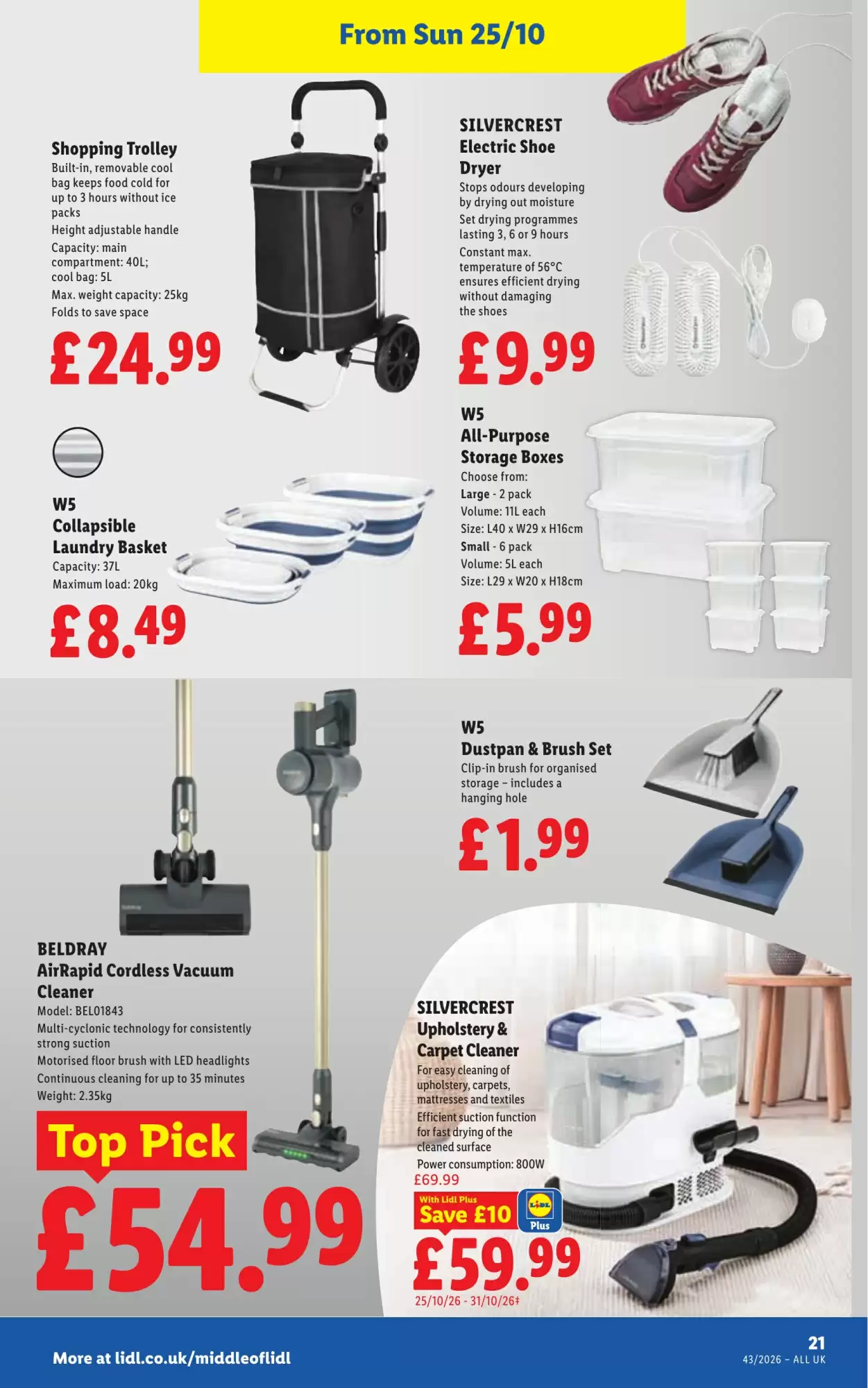 Lidl offers valid from 22/10/2026 - Page 25.