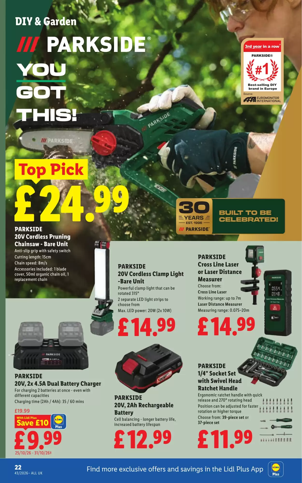 Lidl offers valid from 22/10/2026 - Page 26.
