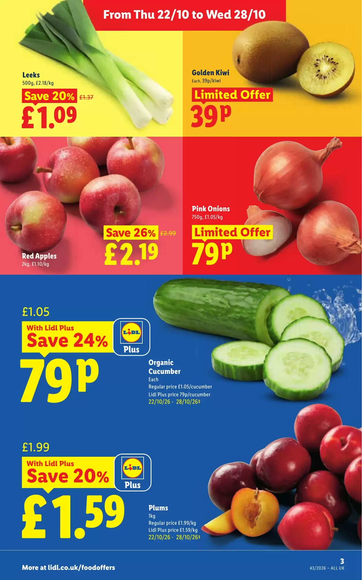 Lidl offers valid from 22/10/2026 - Page 3.