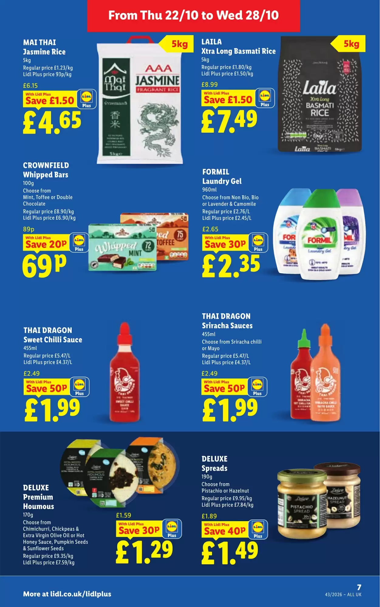 Lidl offers valid from 22/10/2026 - Page 7.