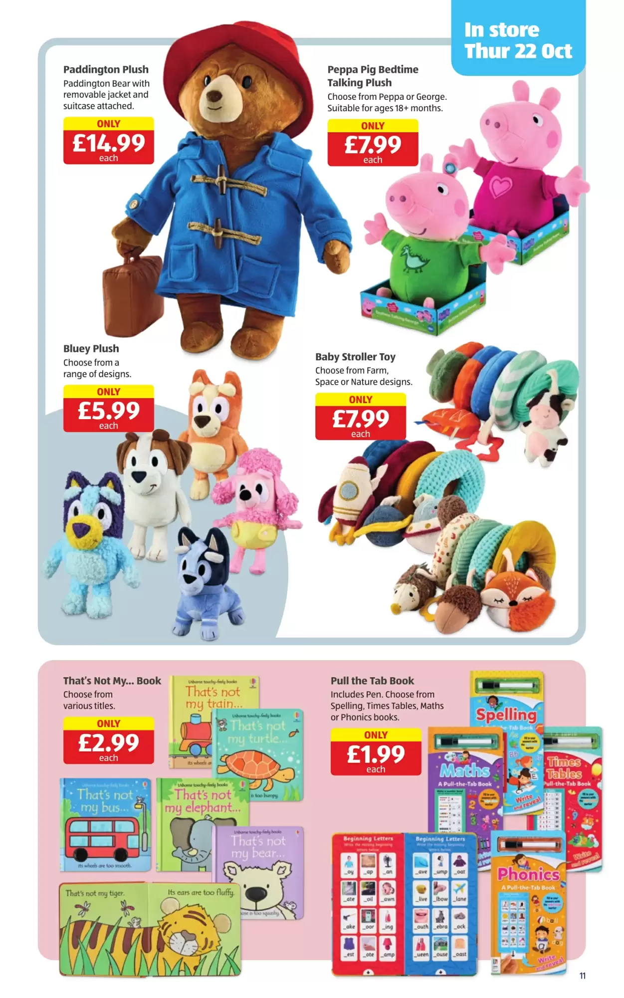 Aldi offers valid from 22/10/2026 - Page 11.