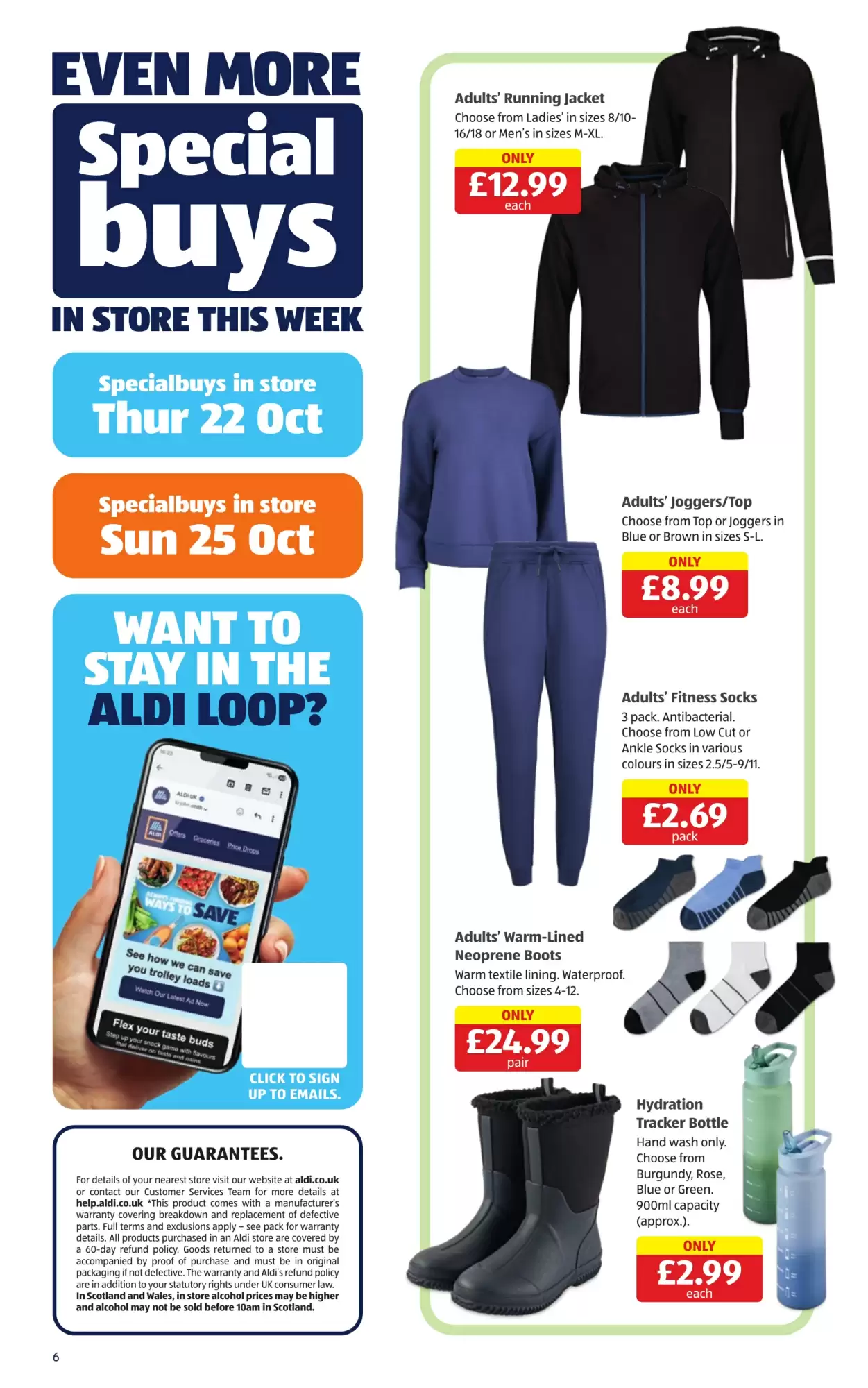 Aldi offers valid from 22/10/2026 - Page 6.