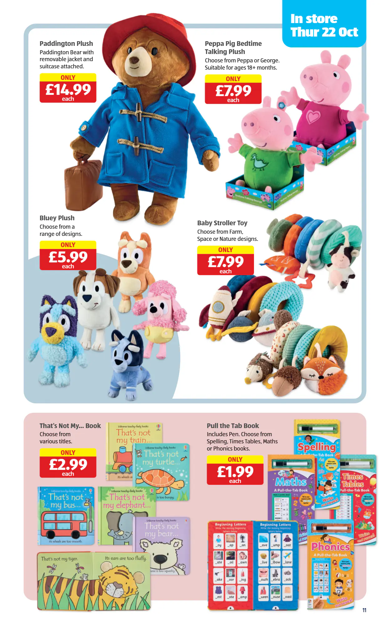 Aldi offers valid from 22/10/2026 - Page 11.