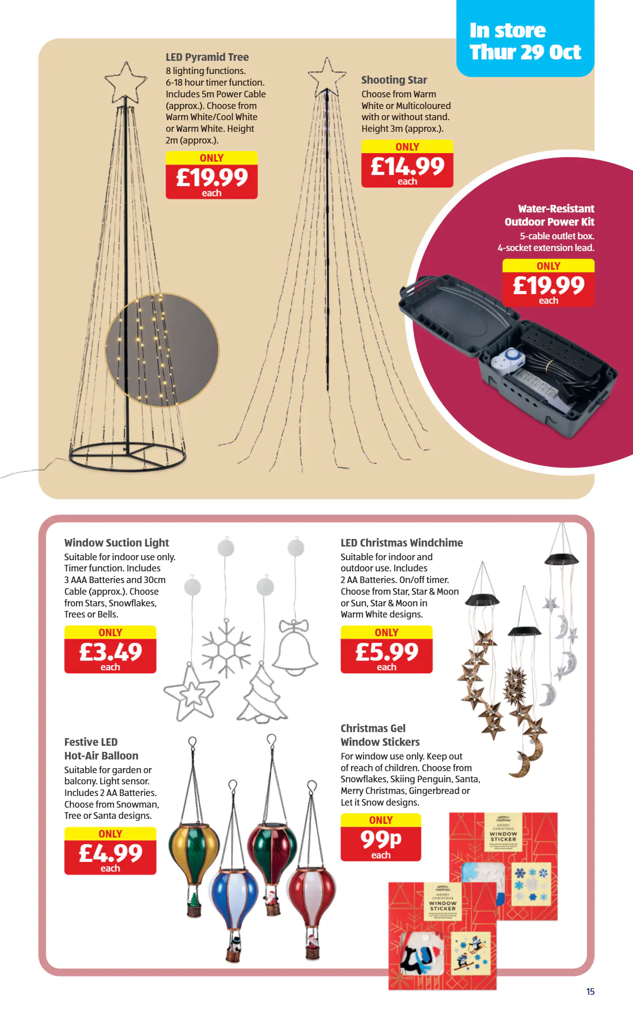 Aldi offers valid from 22/10/2026 - Page 15.