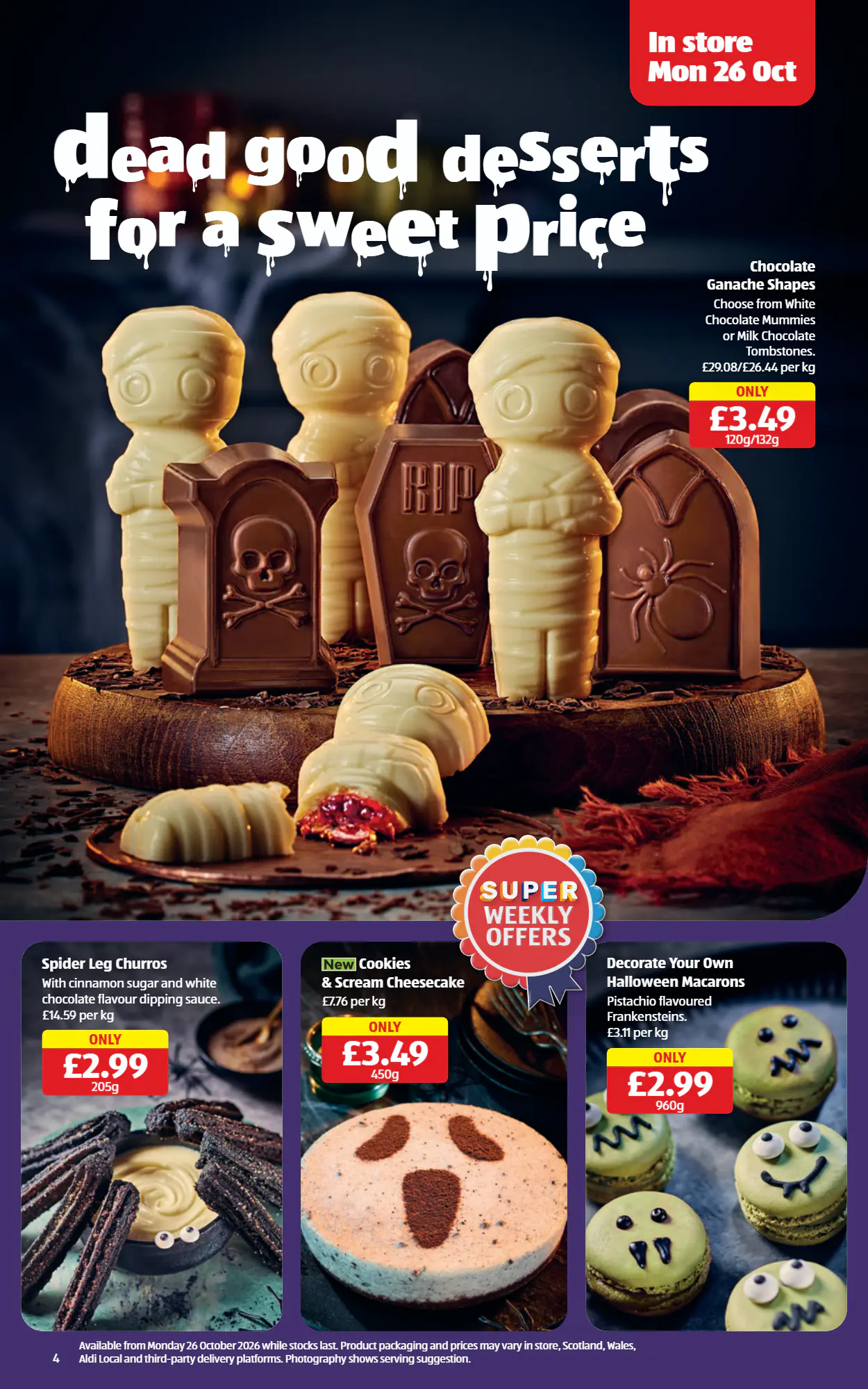 Aldi offers valid from 22/10/2026 - Page 4.