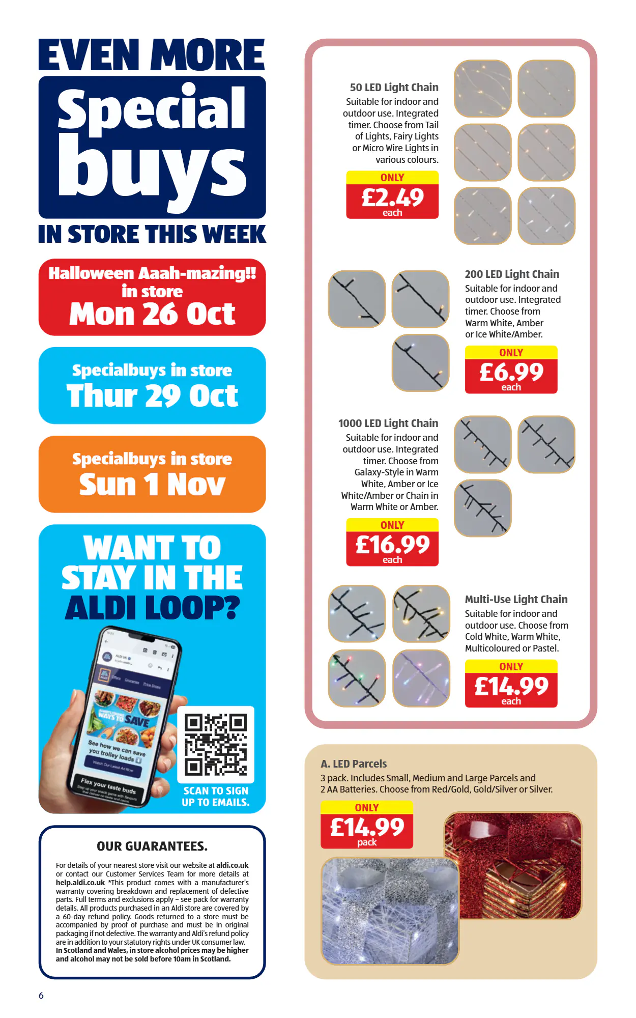 Aldi offers valid from 22/10/2026 - Page 6.