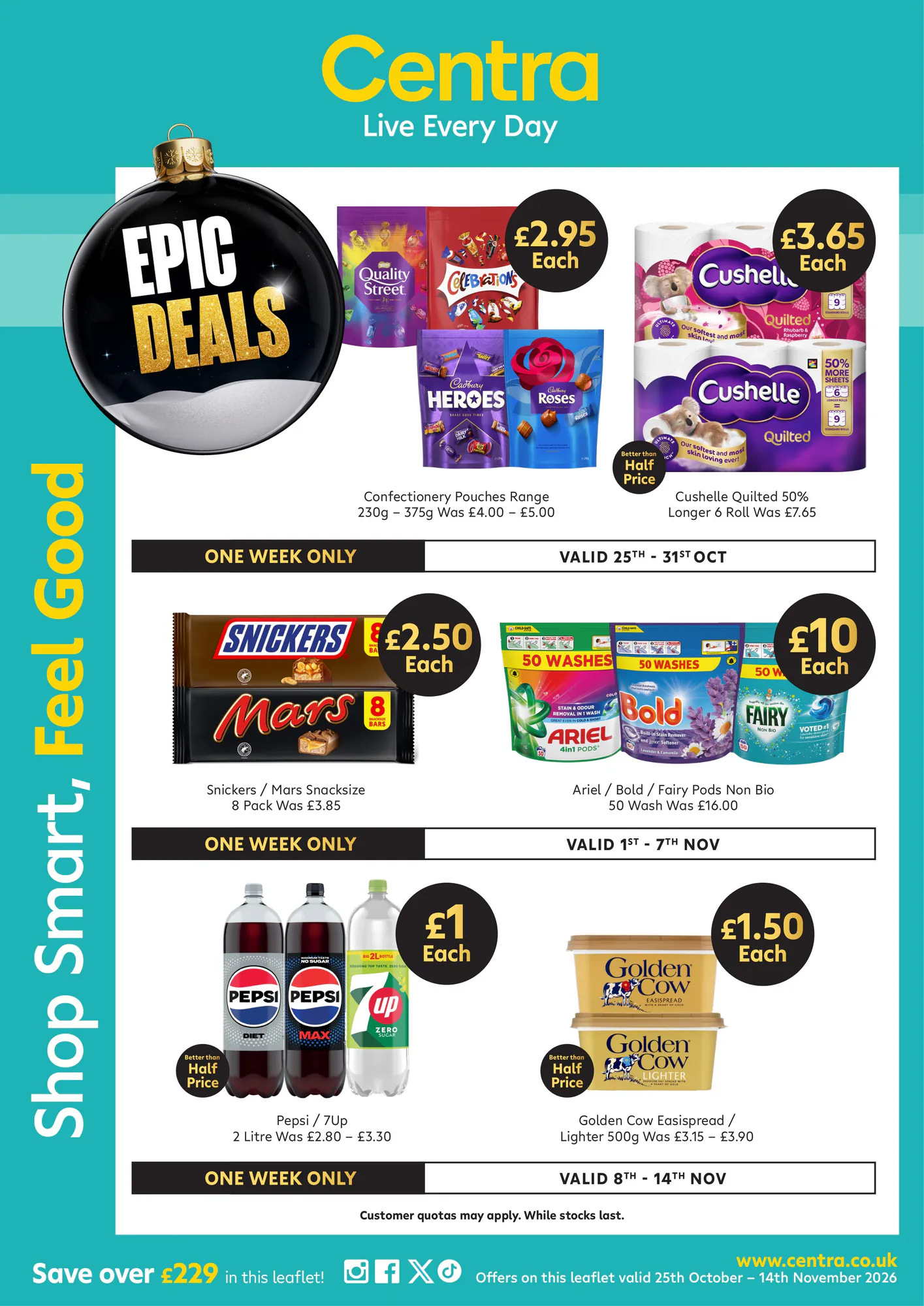 Centra offers valid from 25/10/2026 - Page 1.