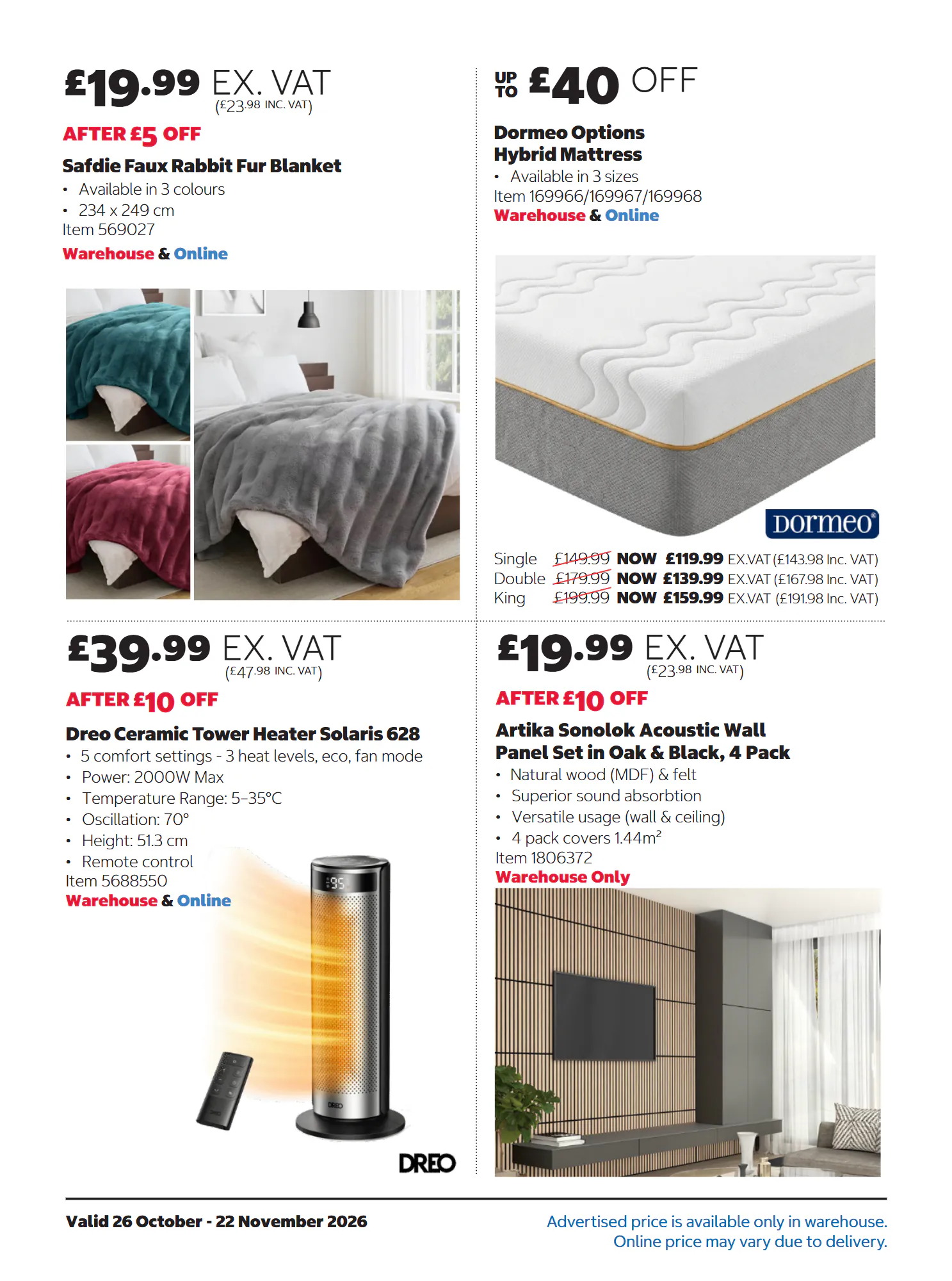 Costco offers valid from 26/10/2026 - Page 10.