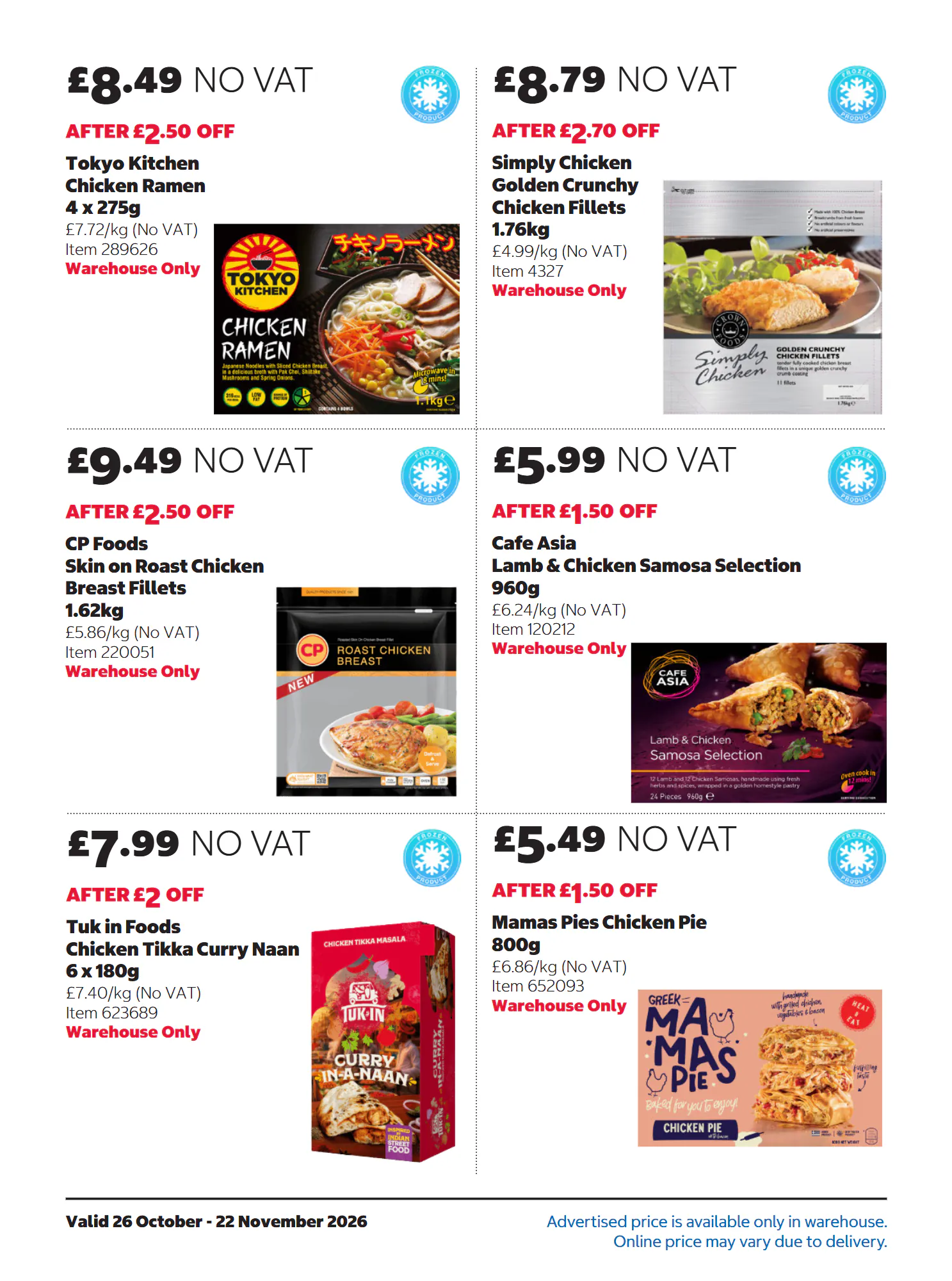 Costco offers valid from 26/10/2026 - Page 16.