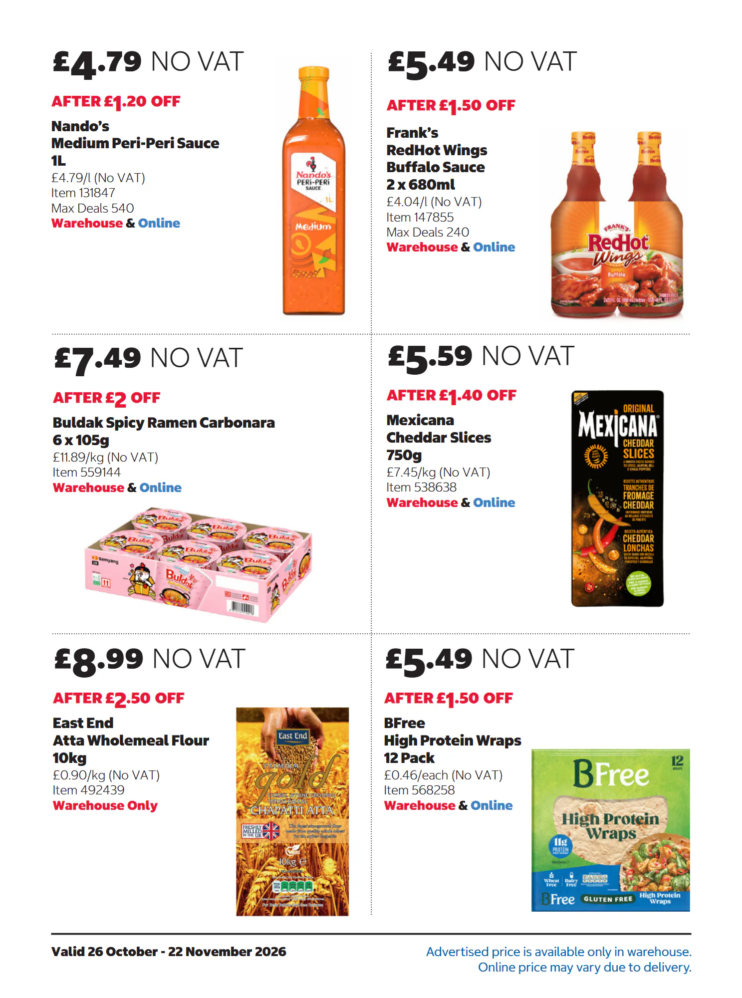 Costco offers valid from 26/10/2026 - Page 18.