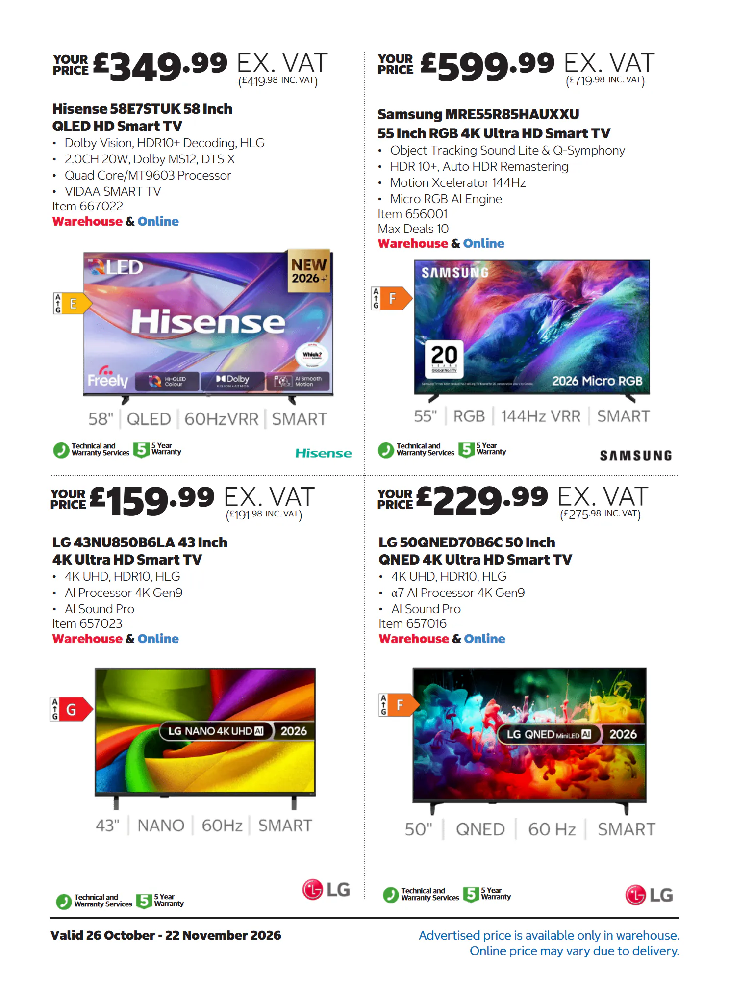 Costco offers valid from 26/10/2026 - Page 2.
