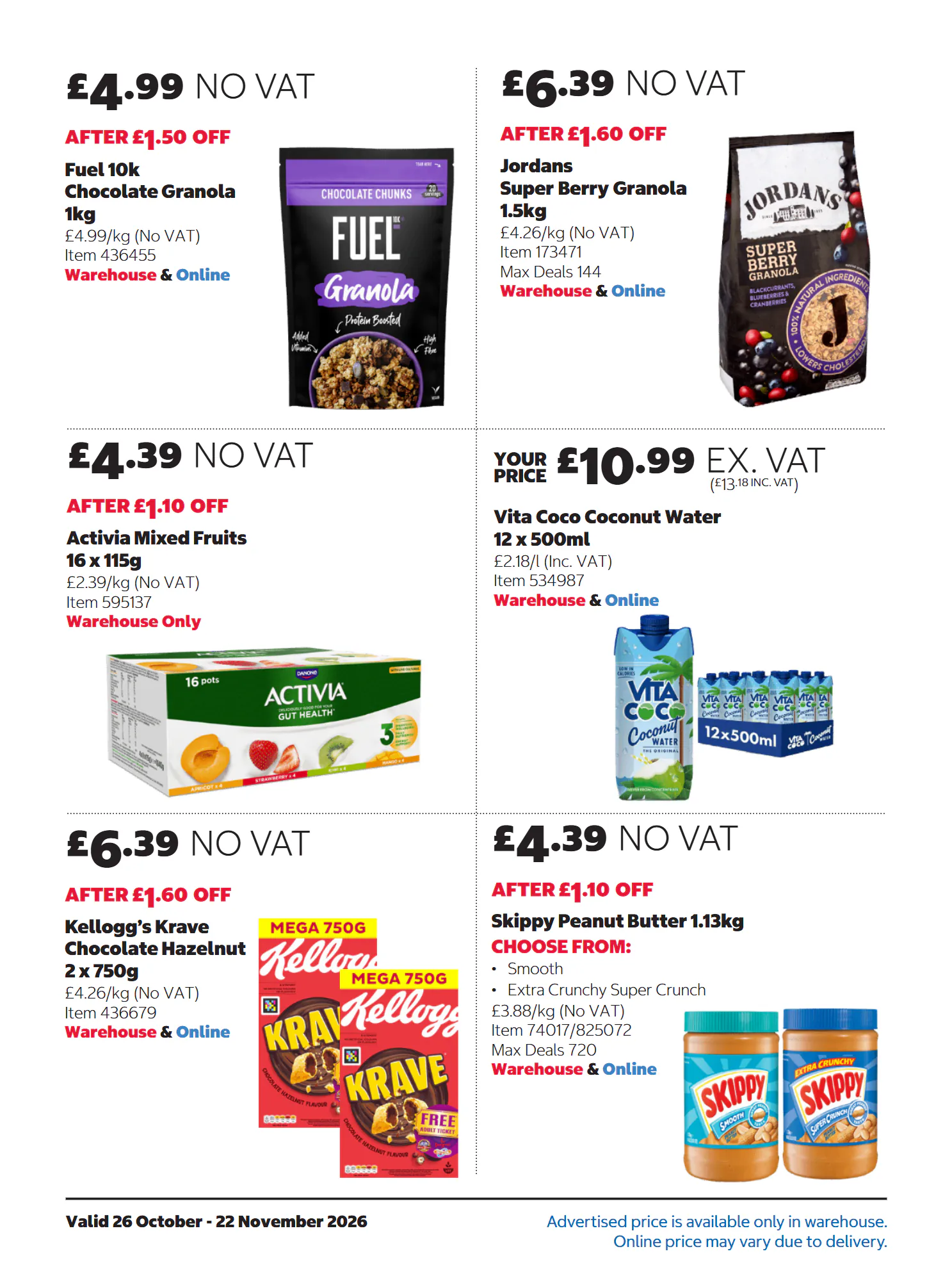 Costco offers valid from 26/10/2026 - Page 20.