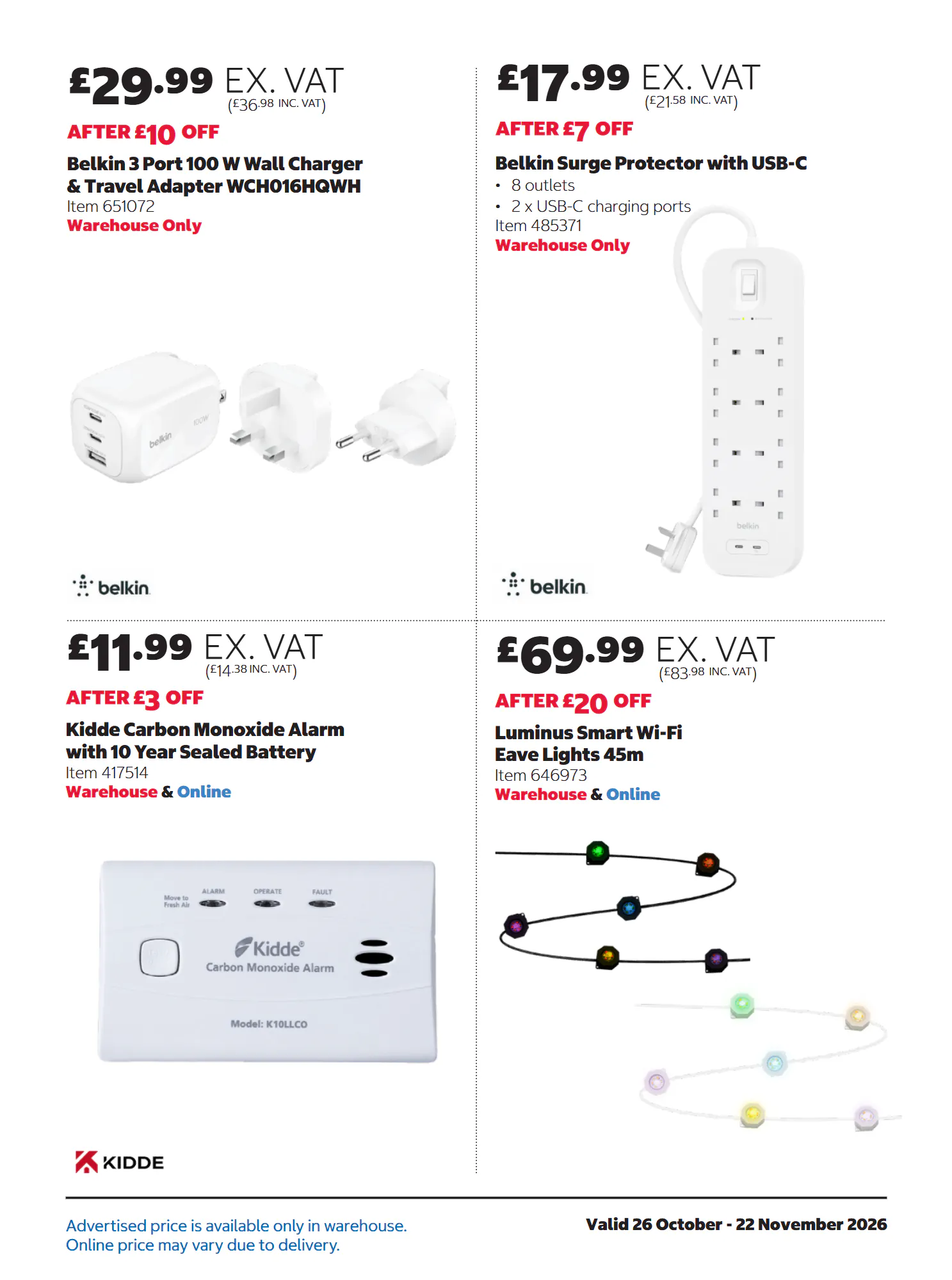 Costco offers valid from 26/10/2026 - Page 9.