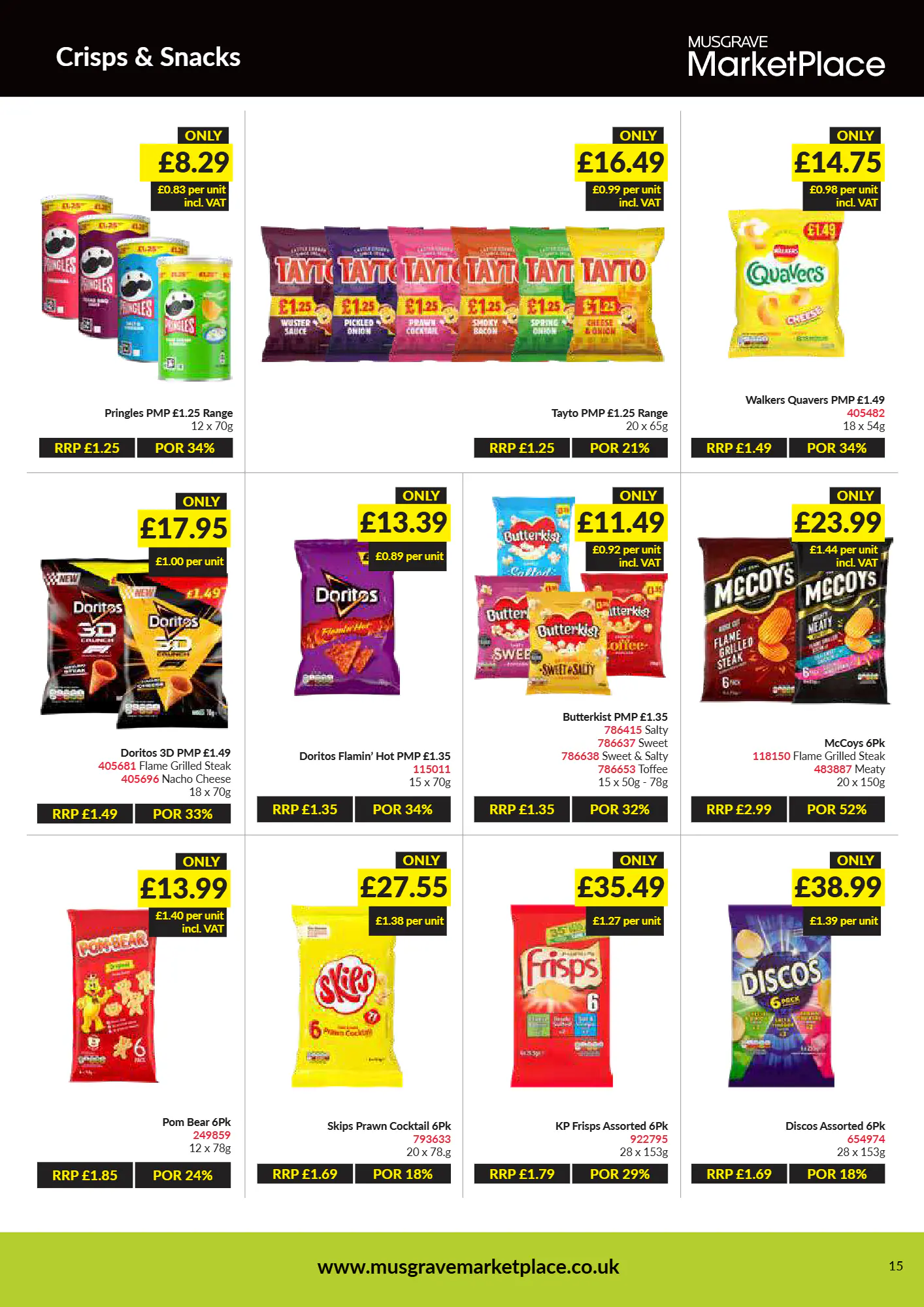 Musgrave MarketPlace offers valid from 26/10/2026 - Page 15.