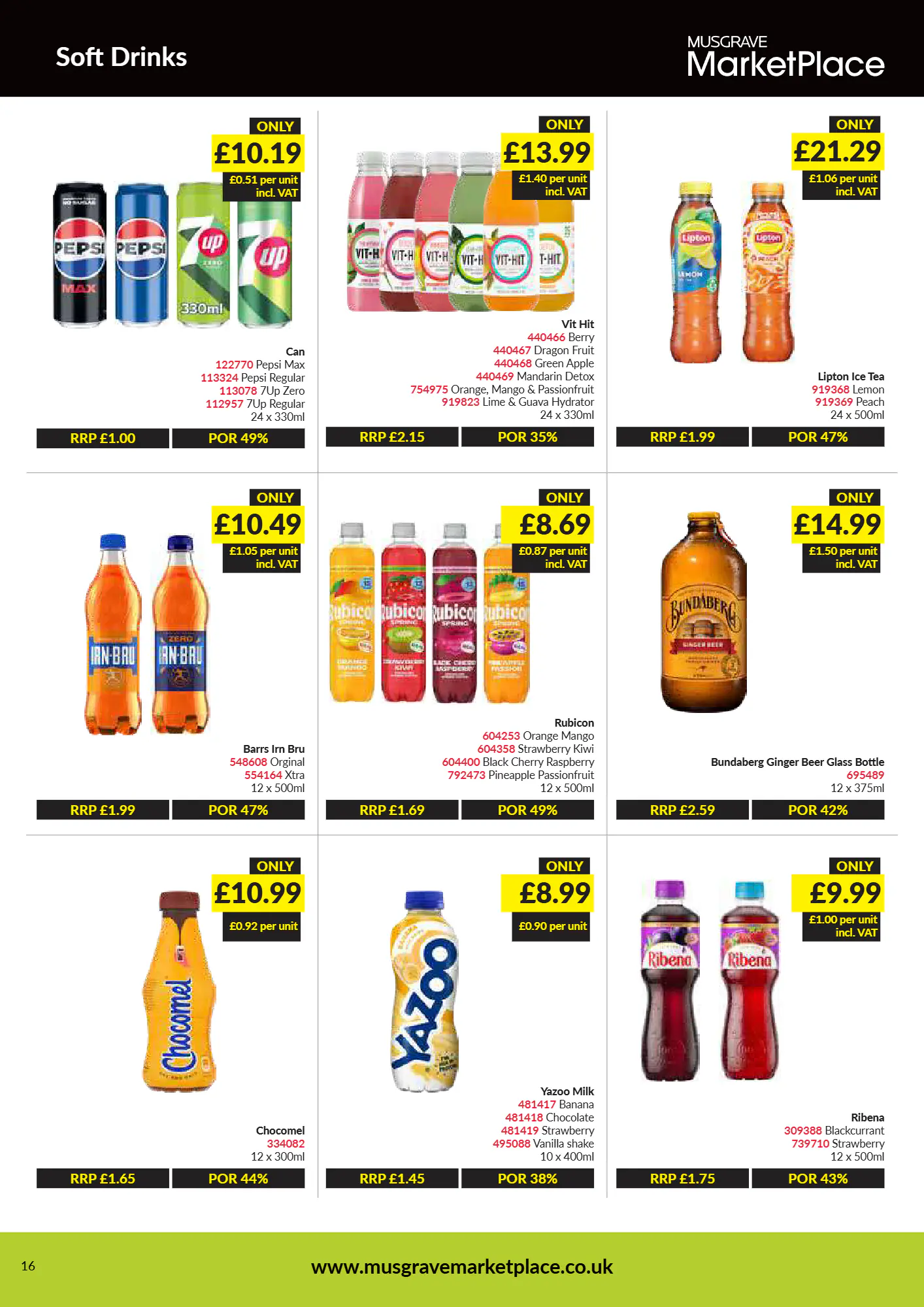 Musgrave MarketPlace offers valid from 26/10/2026 - Page 16.
