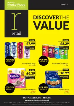 Musgrave MarketPlace offers valid from 26/10/2026