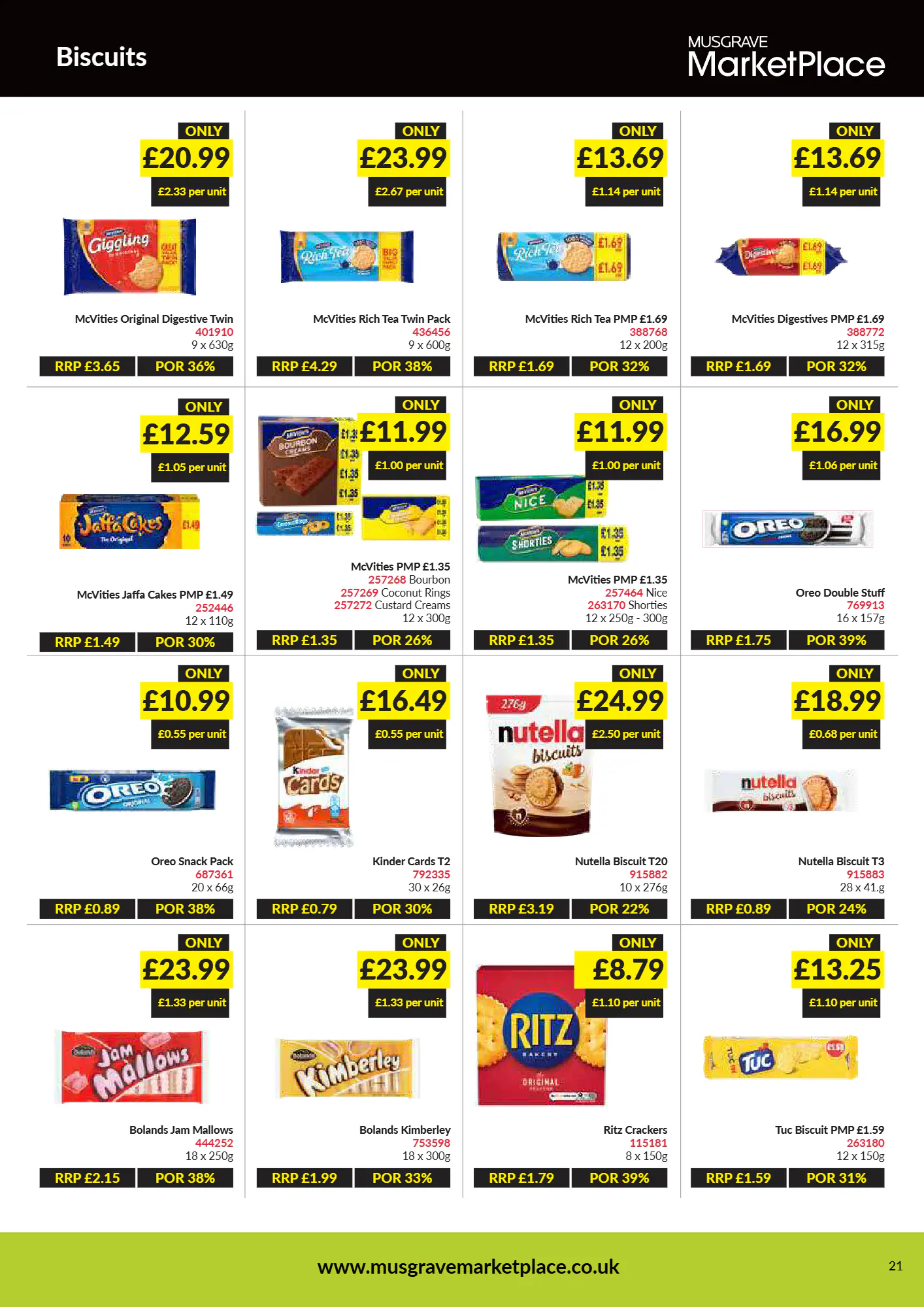 Musgrave MarketPlace offers valid from 26/10/2026 - Page 21.