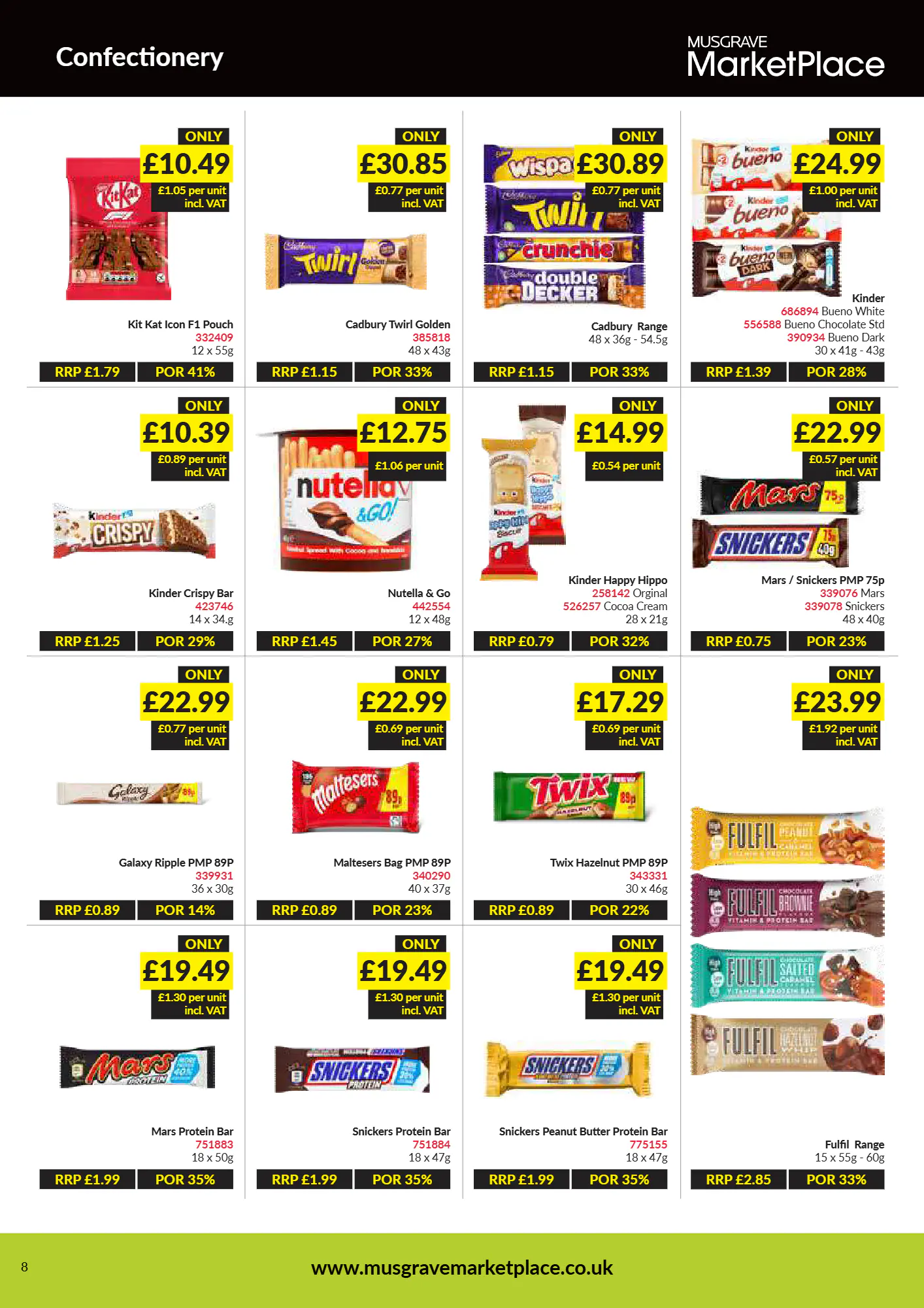 Musgrave MarketPlace offers valid from 26/10/2026 - Page 8.