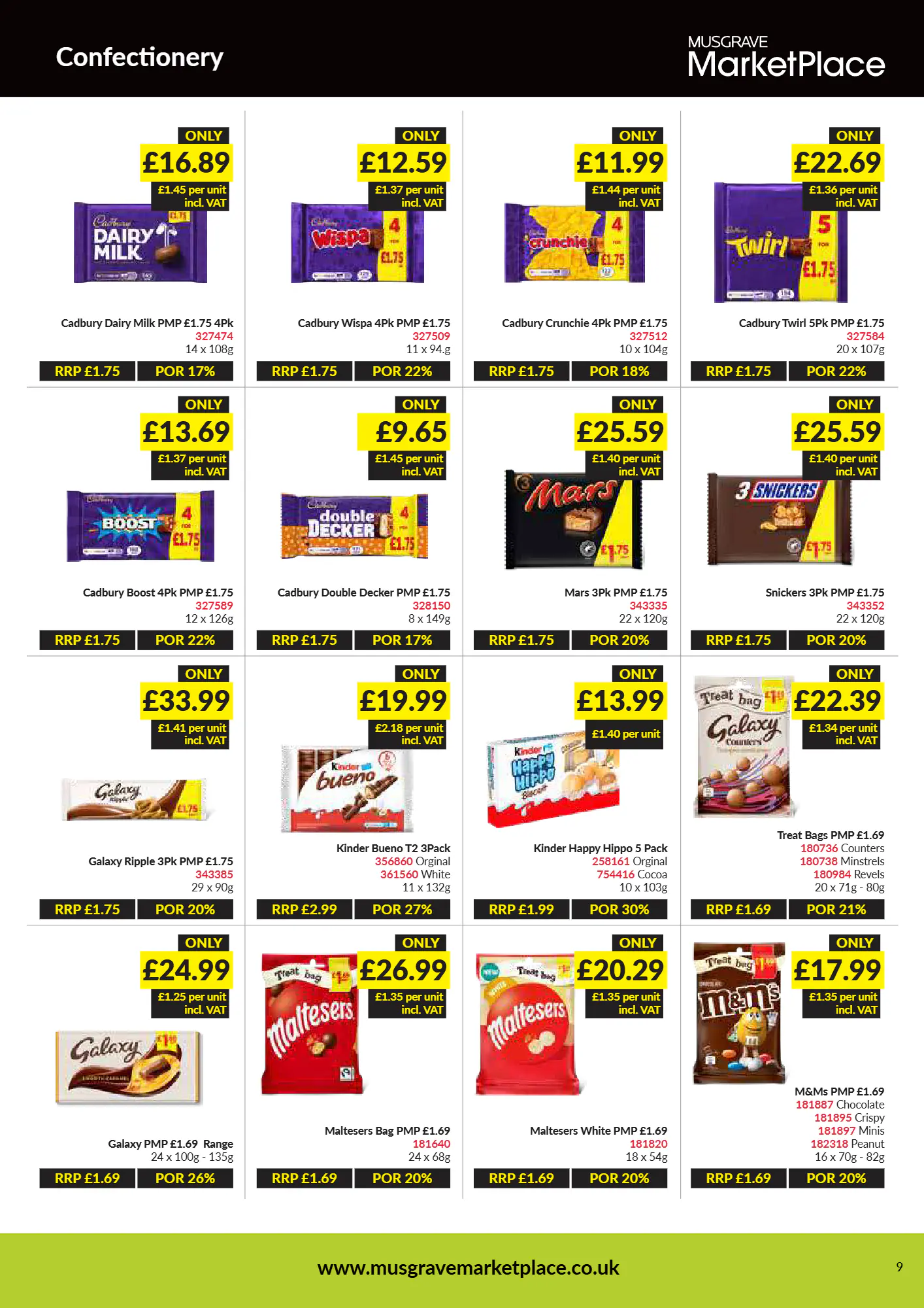 Musgrave MarketPlace offers valid from 26/10/2026 - Page 9.