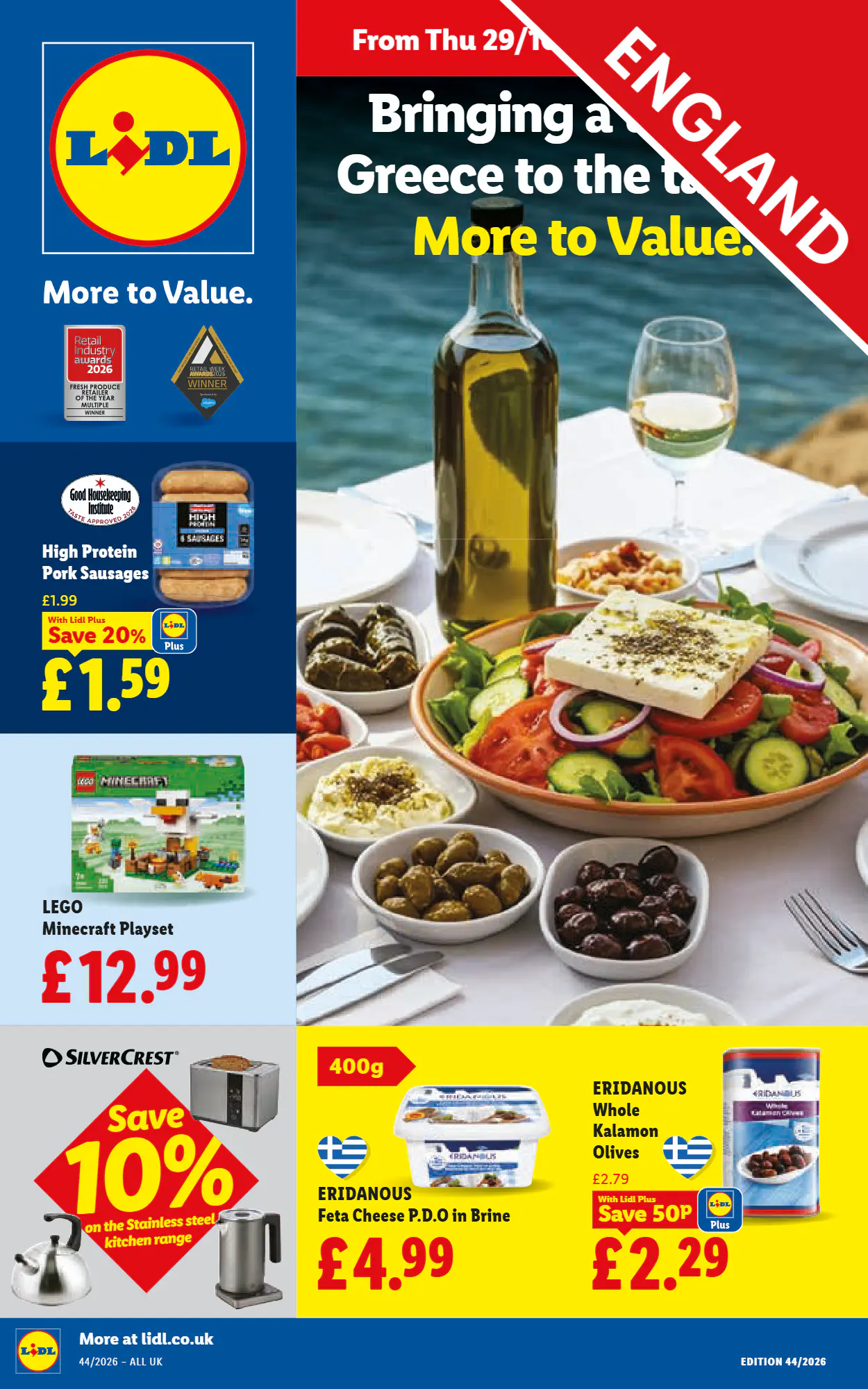 Lidl offers valid from 29/10/2026 - Page 1.