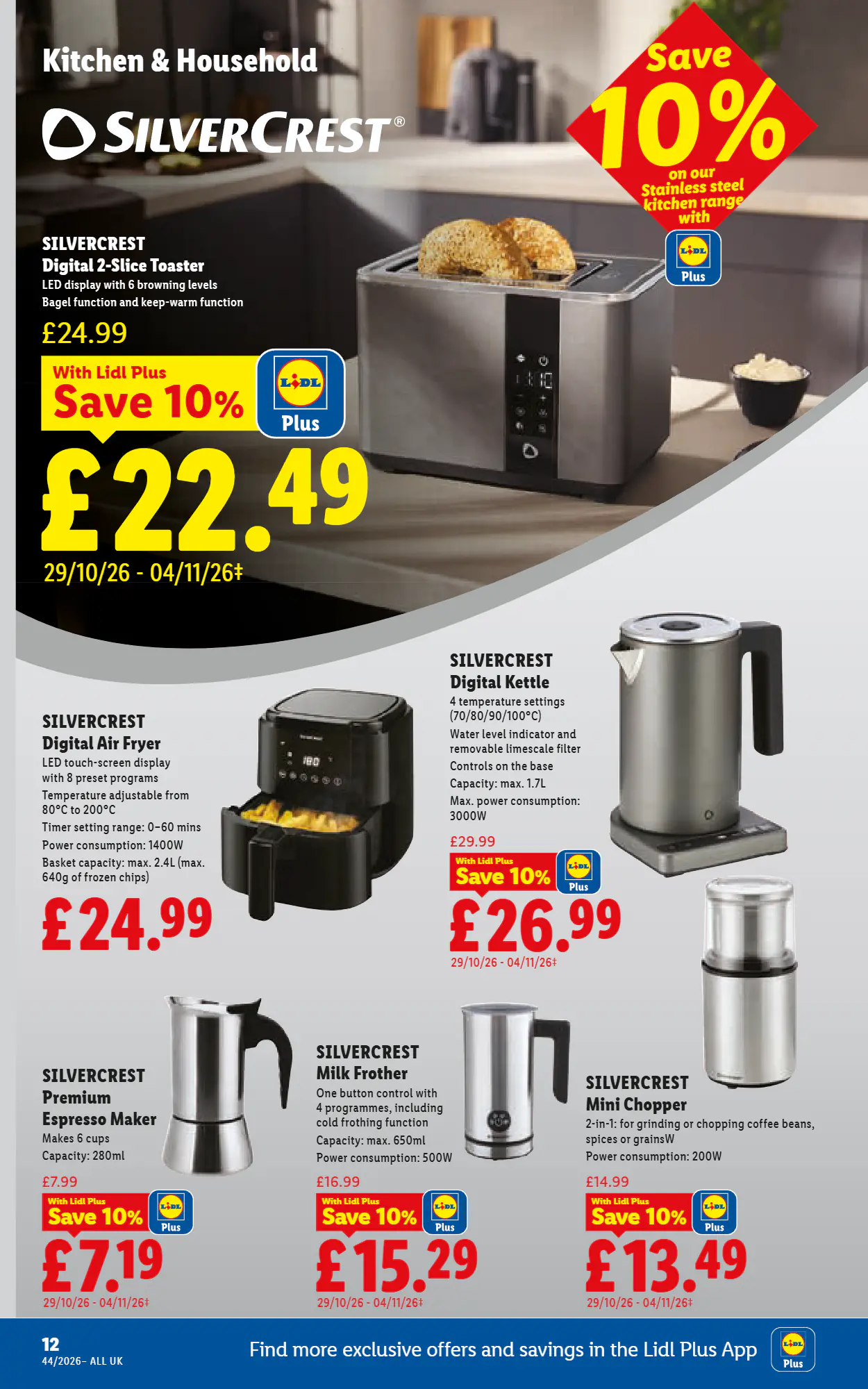 Lidl offers valid from 29/10/2026 - Page 16.