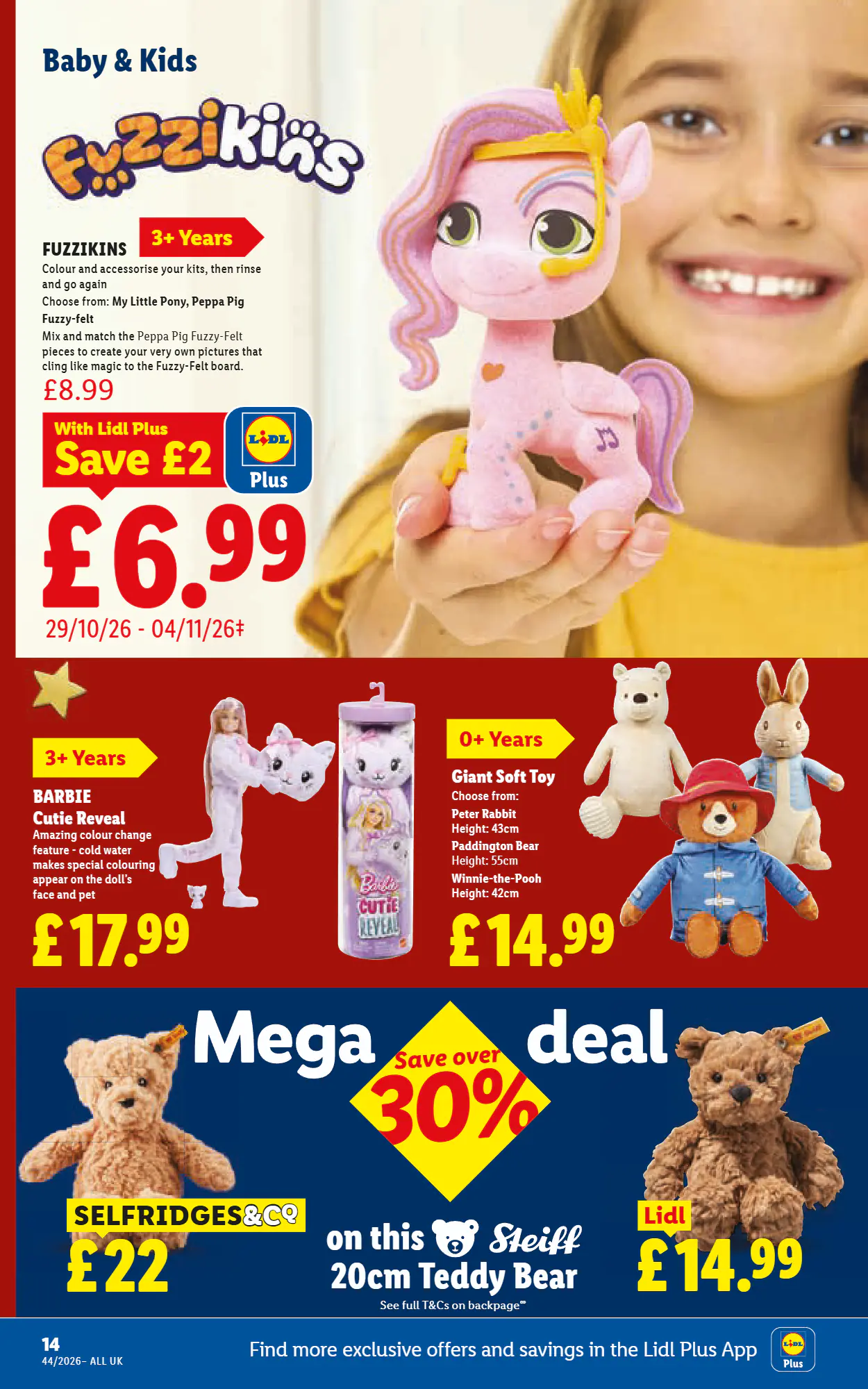 Lidl offers valid from 29/10/2026 - Page 18.