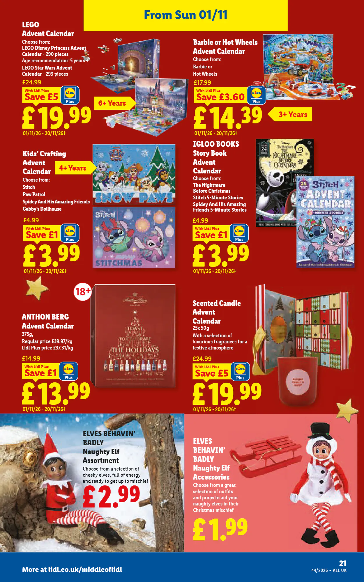 Lidl offers valid from 29/10/2026 - Page 25.