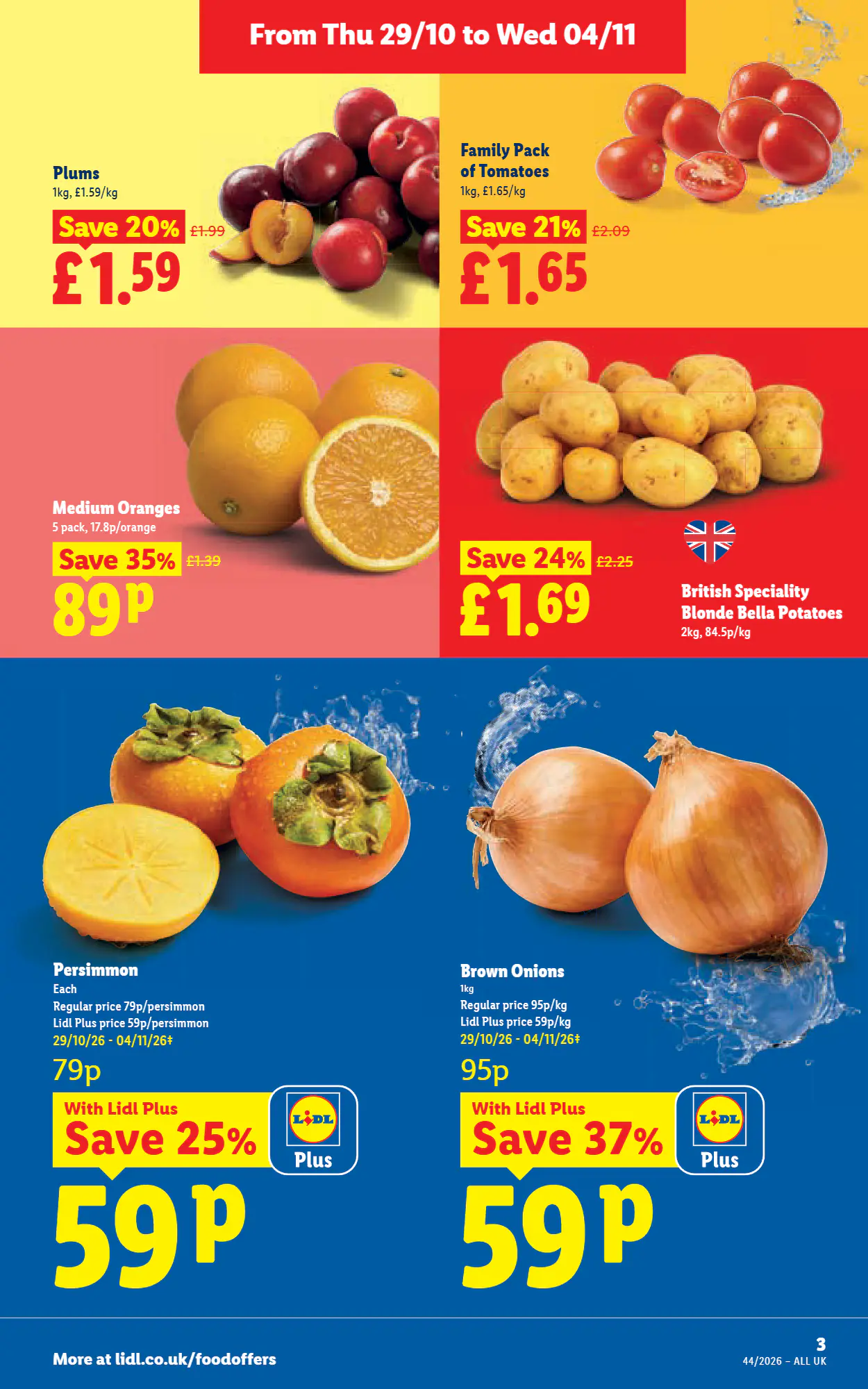 Lidl offers valid from 29/10/2026 - Page 3.