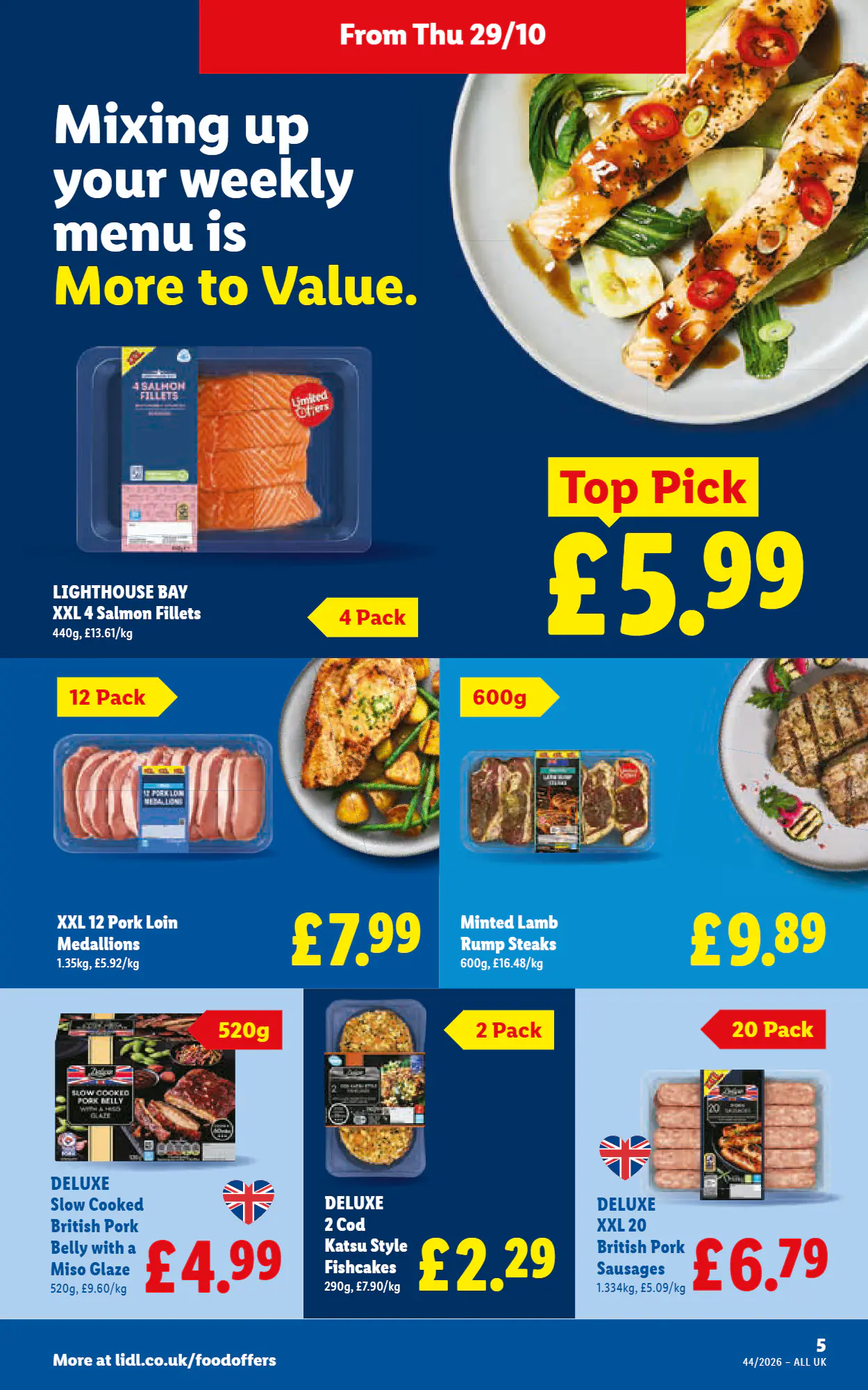 Lidl offers valid from 29/10/2026 - Page 5.