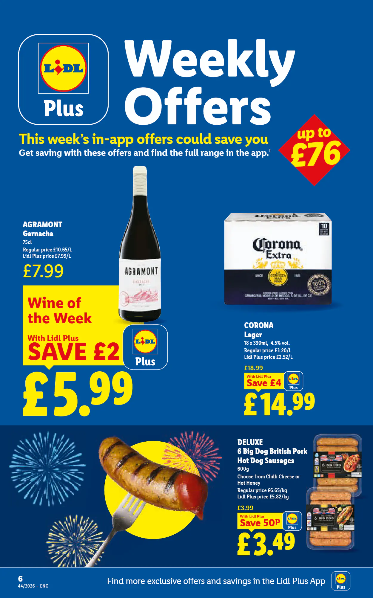Lidl offers valid from 29/10/2026 - Page 6.